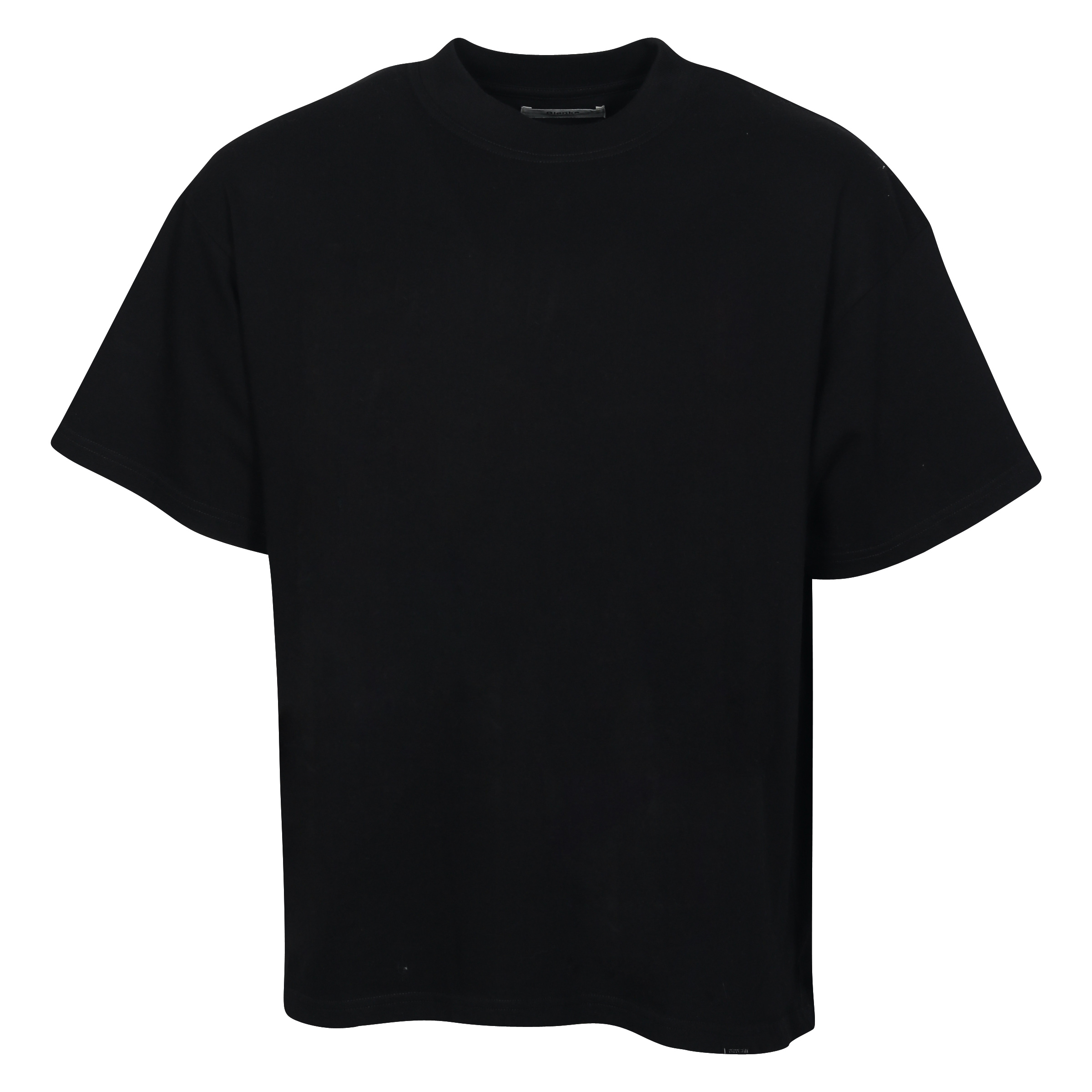 Represent Blank T-Shirt in Jet Black