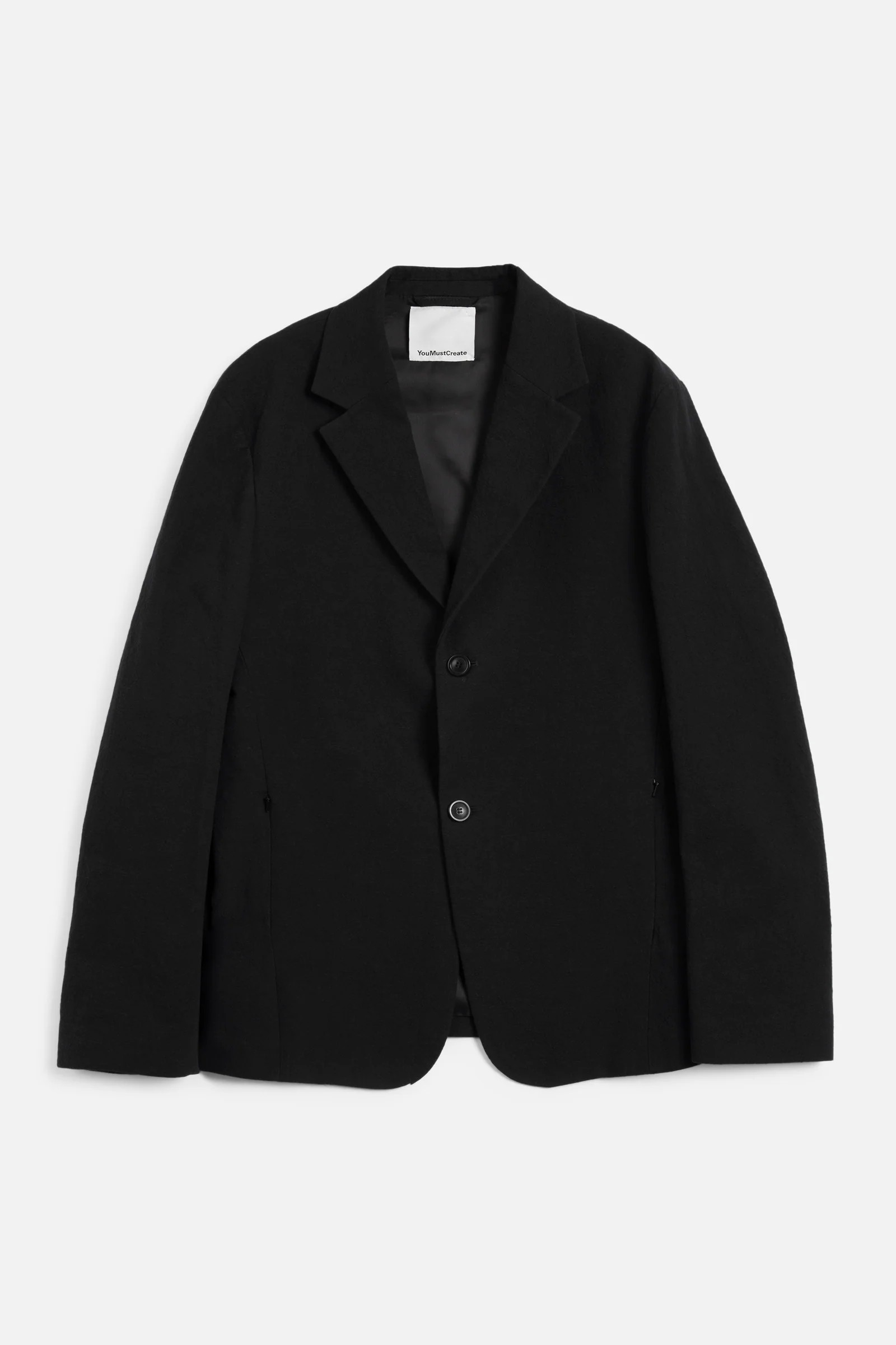 YOU MUST CREATE Like a Jacket Wool Blend in Black XL