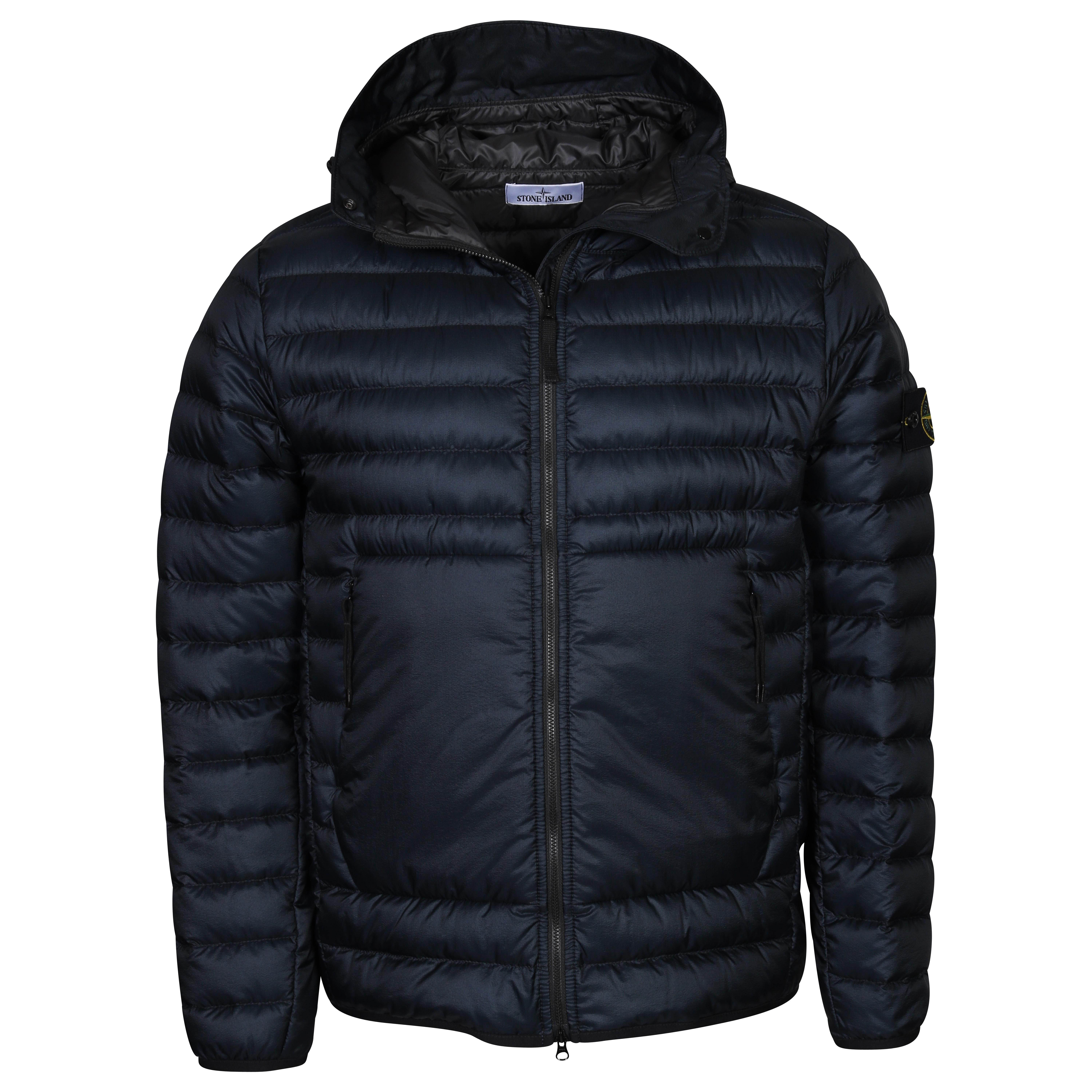 Stone Island Down Jacket in Navy