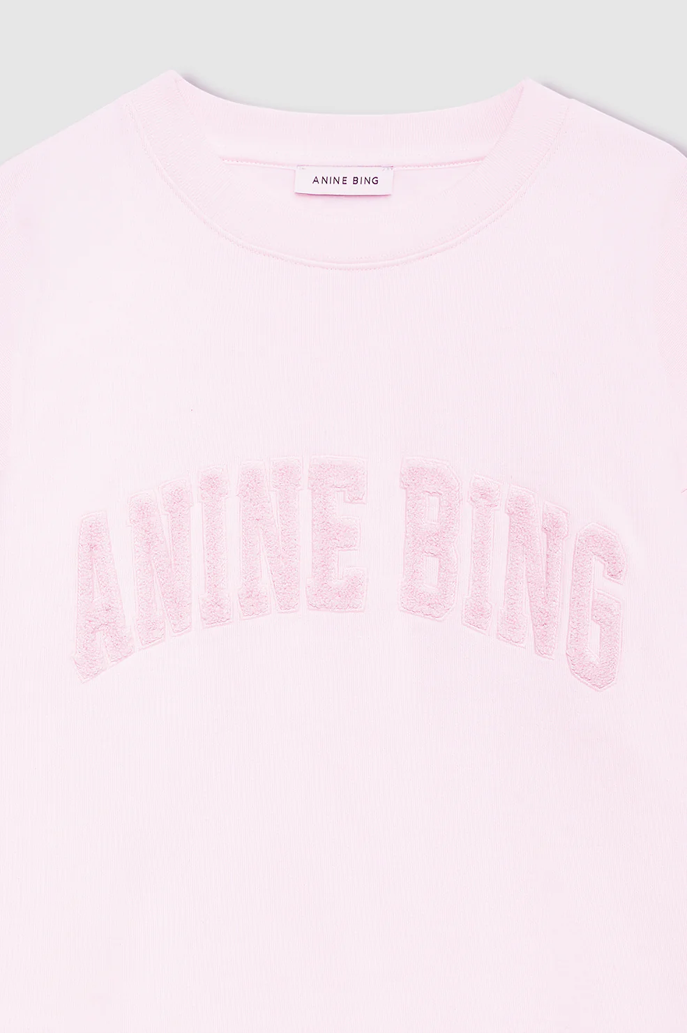 ANINE BING Sweatshirt Spencer in Powder Pink