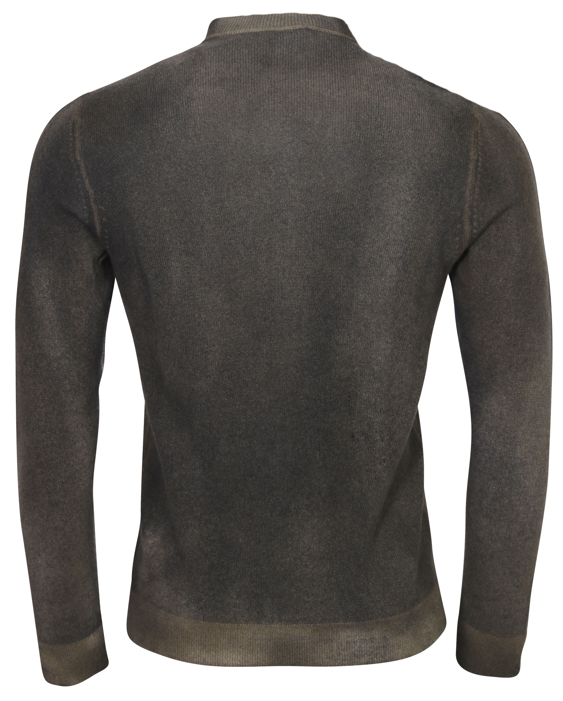 Transit Uomo Cashmere Sweater Vintage Wash Olive S