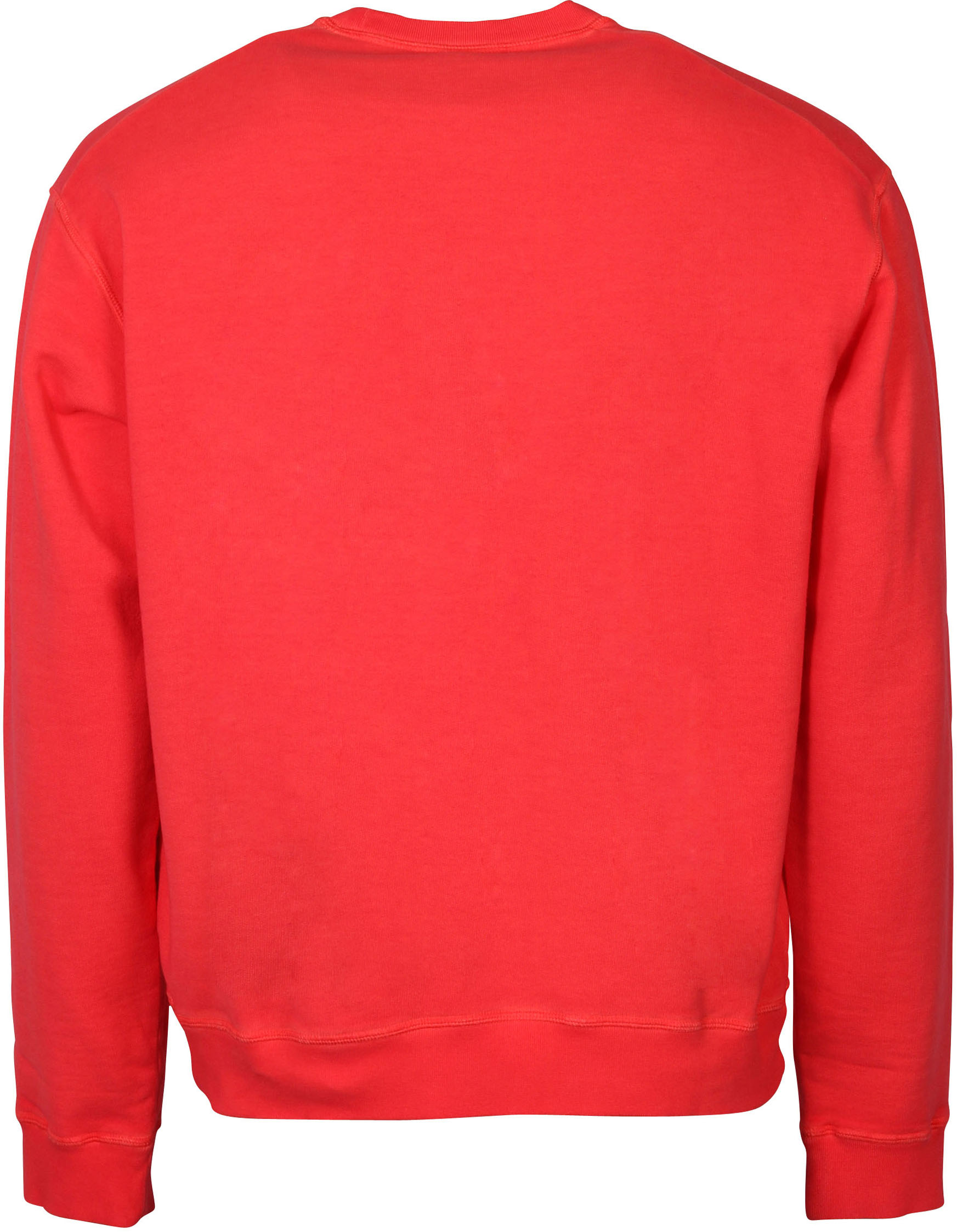 Dsquared Sweatshirt Coral Red Printed XXL