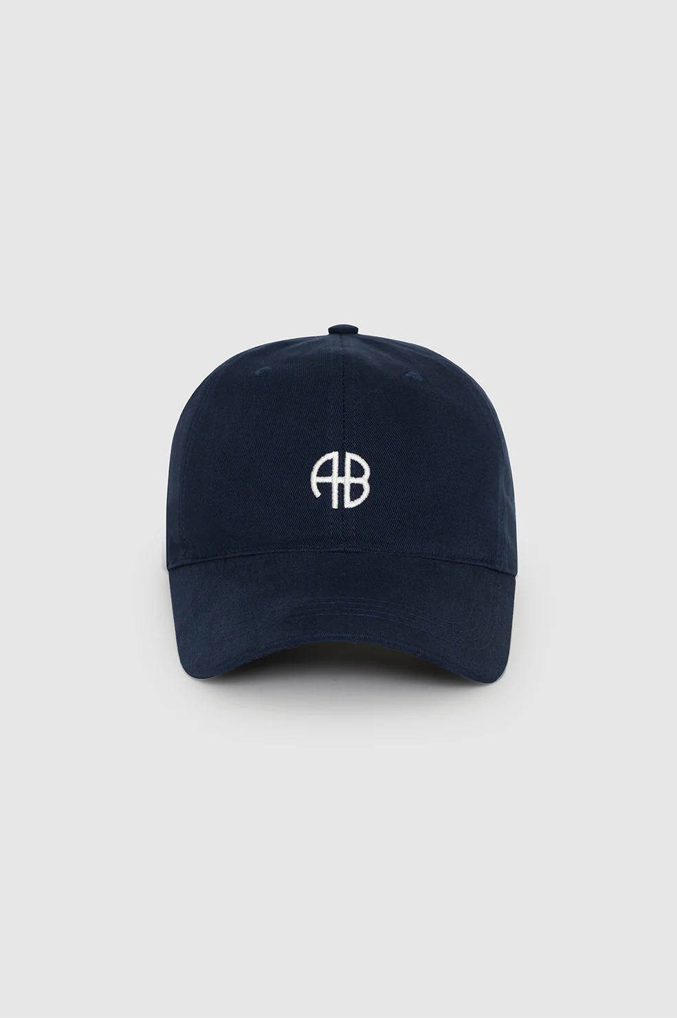 ANINE BING Baseball Cap in Washed Navy