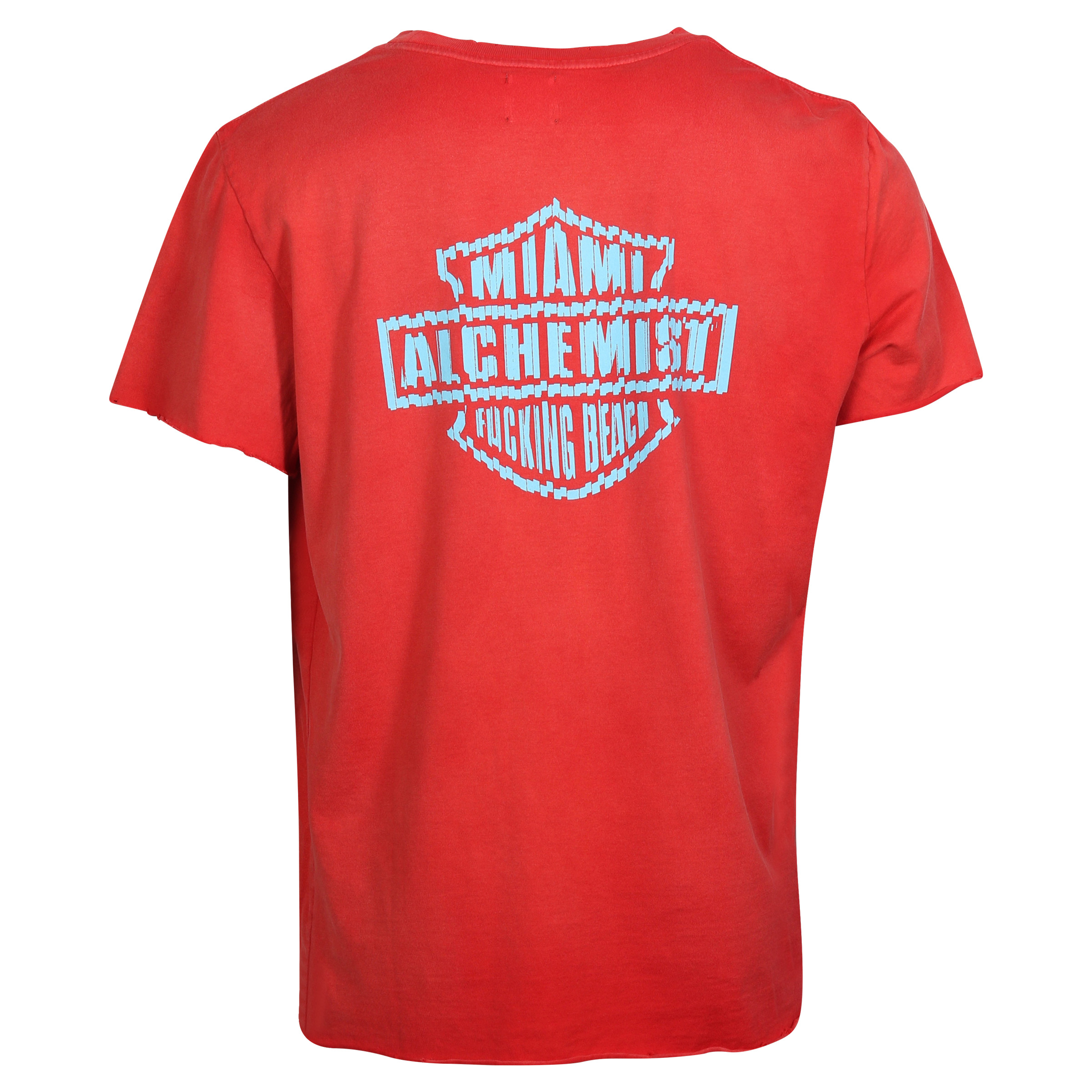 Unisex Alchemist T-Shirt McRae in Red Back Printed