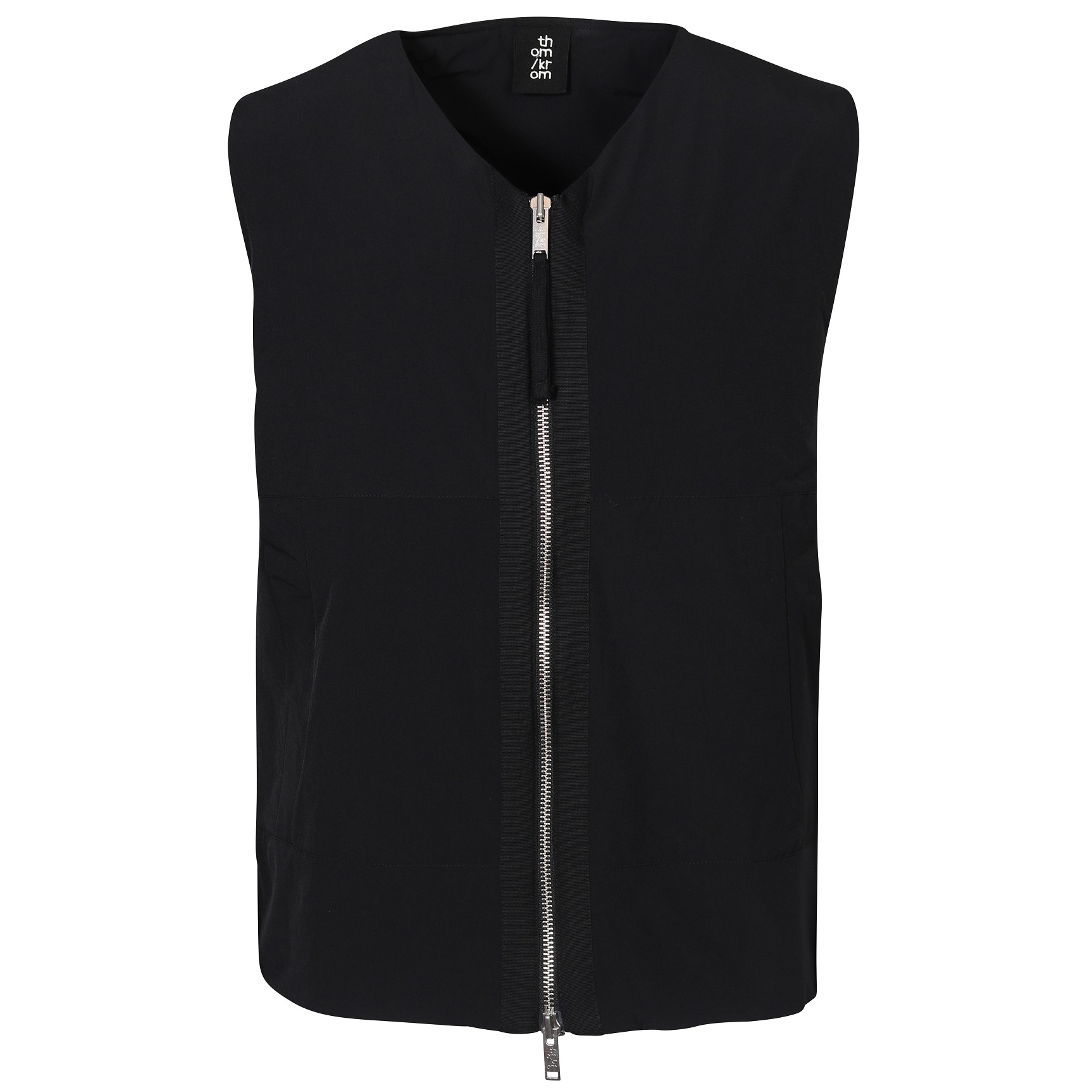 THOM KROM Vest in Black