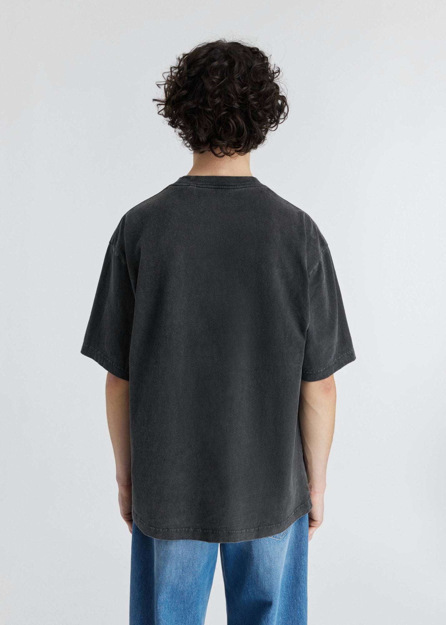 AXEL ARIGATO Link T-Shirt in Washed Black XL