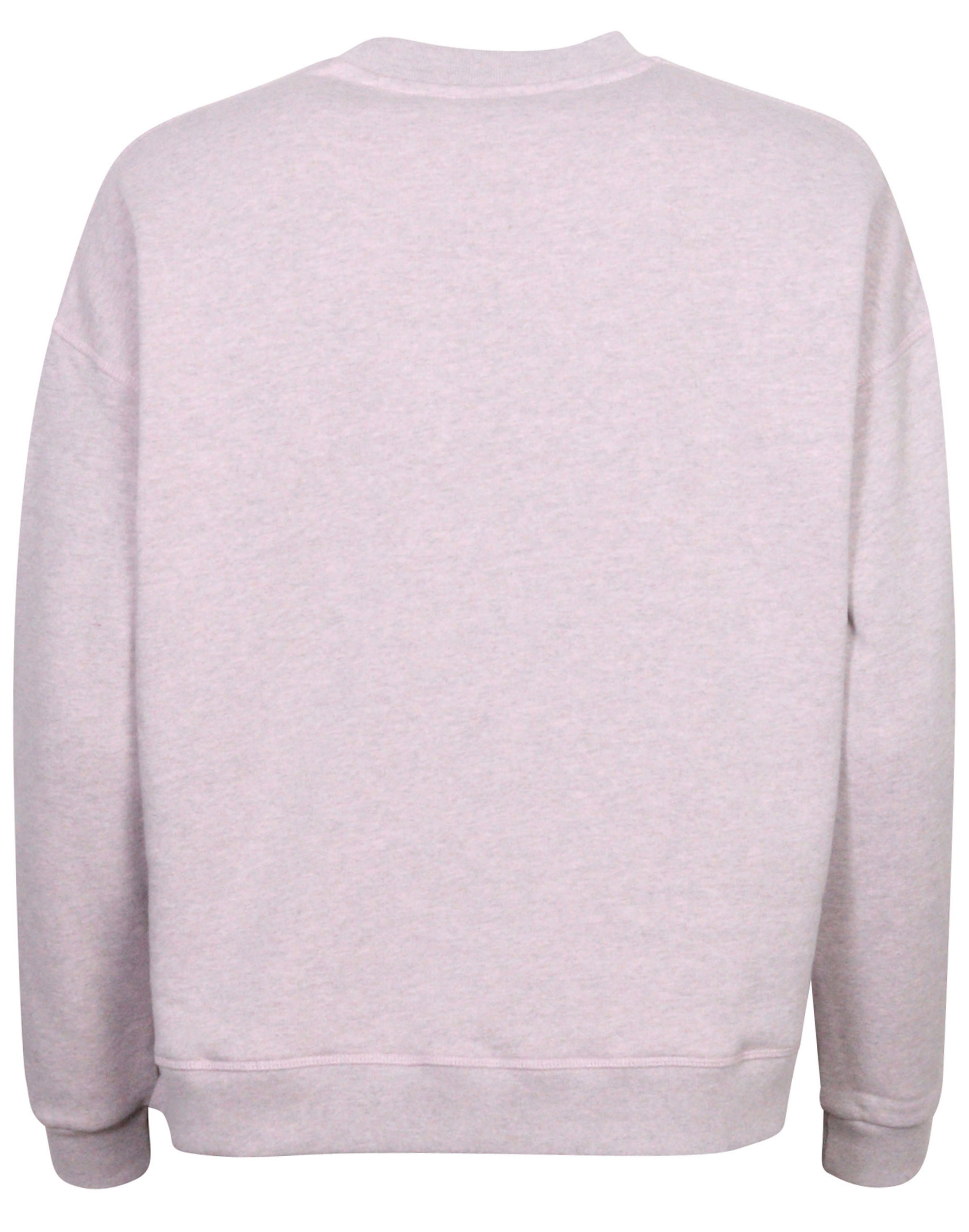 Ganni Smiley Sweatshirt Rose Melange L/XL