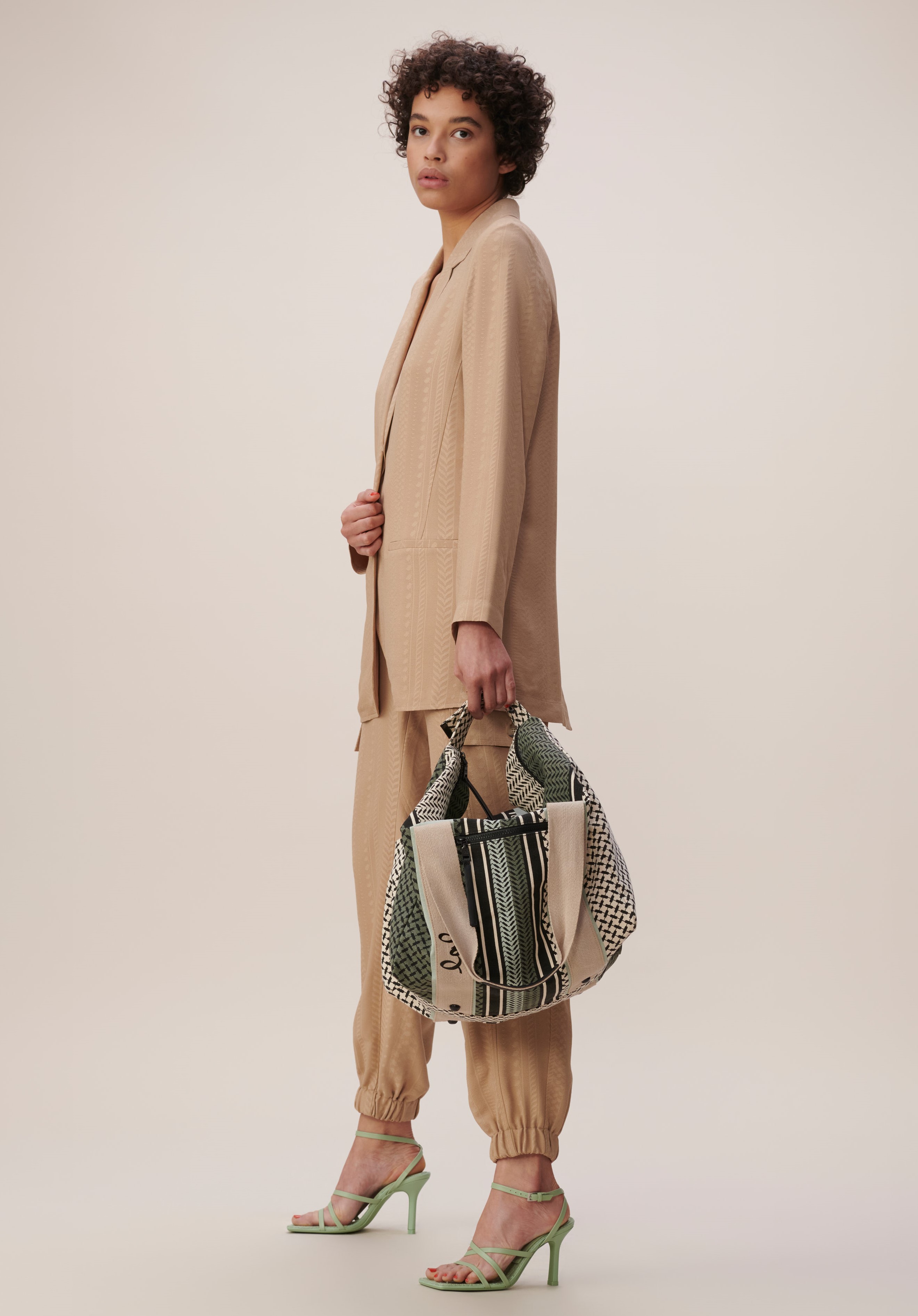 Lala Berlin Muriel Big Bag Olive Matcha