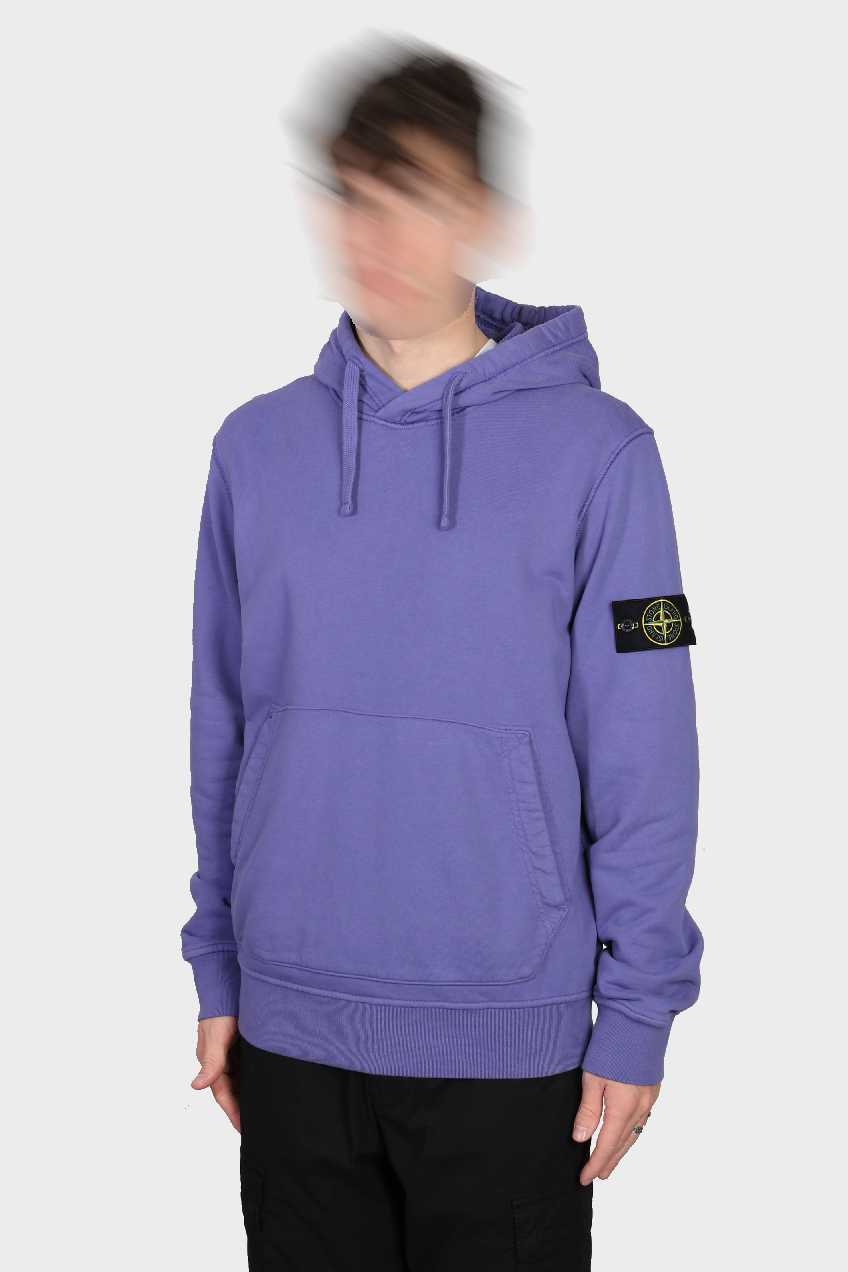 STONE ISLAND Sweat Hoodie in Lilac L