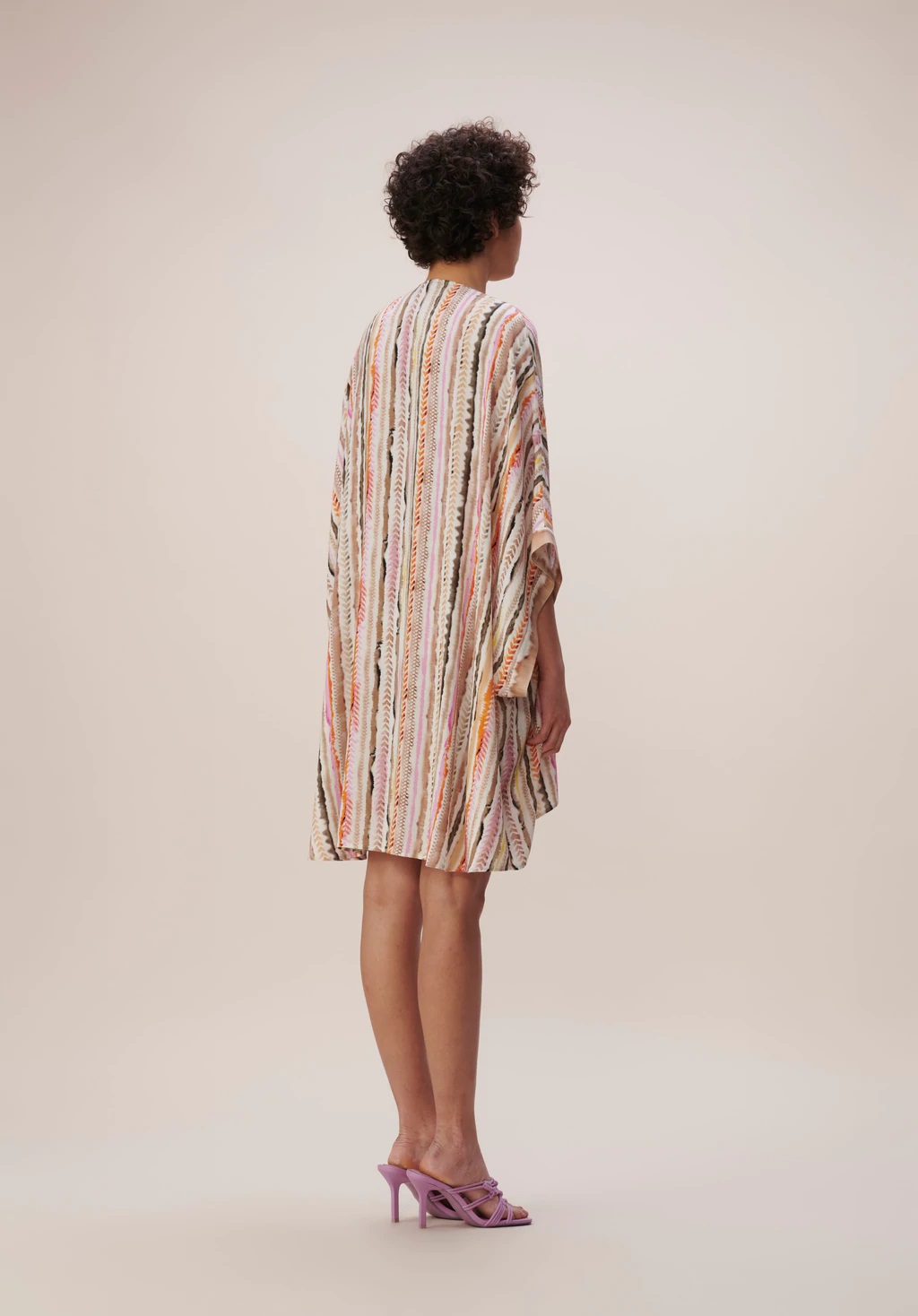 Lala Berlin Dress Dory in Sunset Stripe