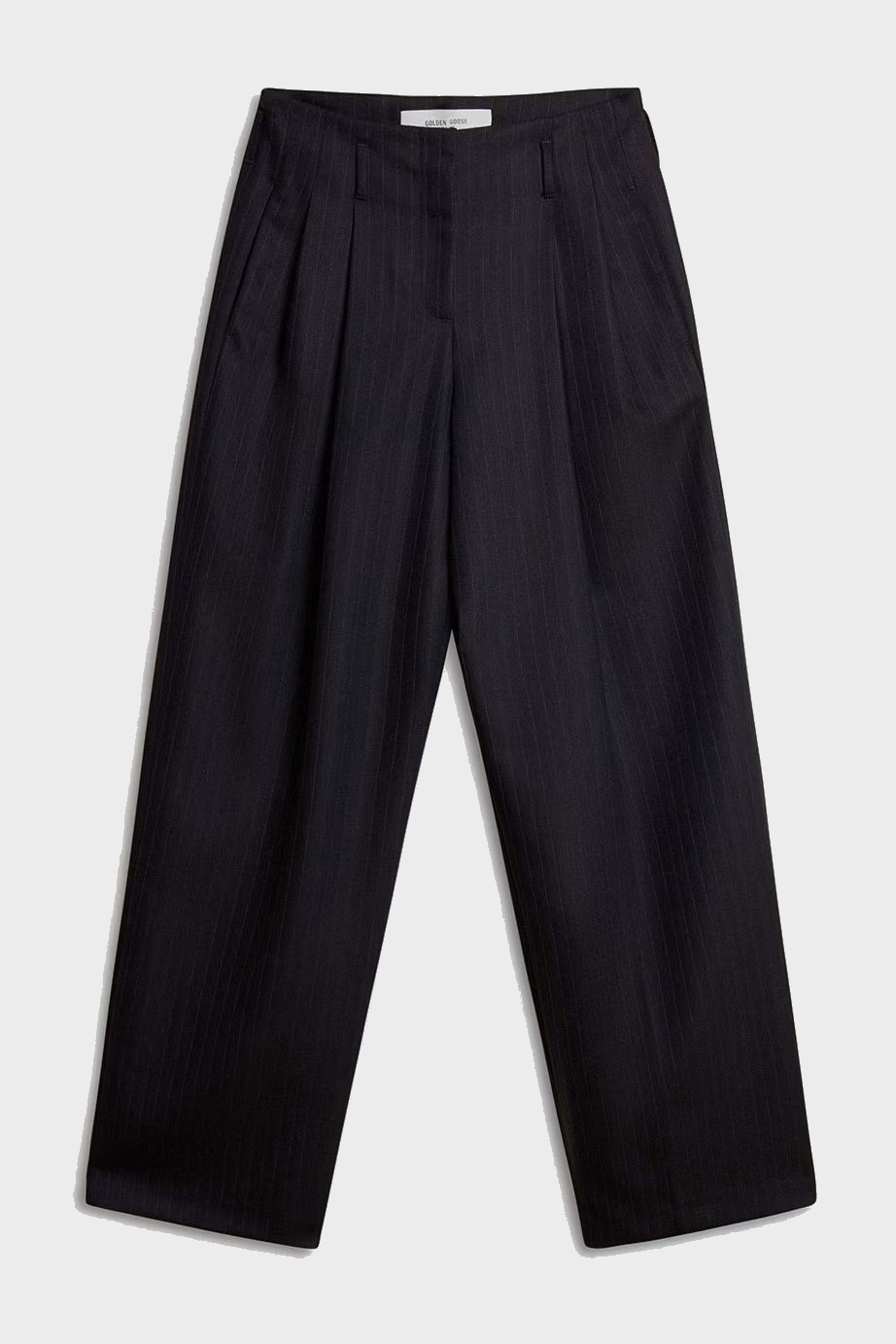 GOLDEN GOOSE Sartorial Pleated Flavia Pant Pinstripe