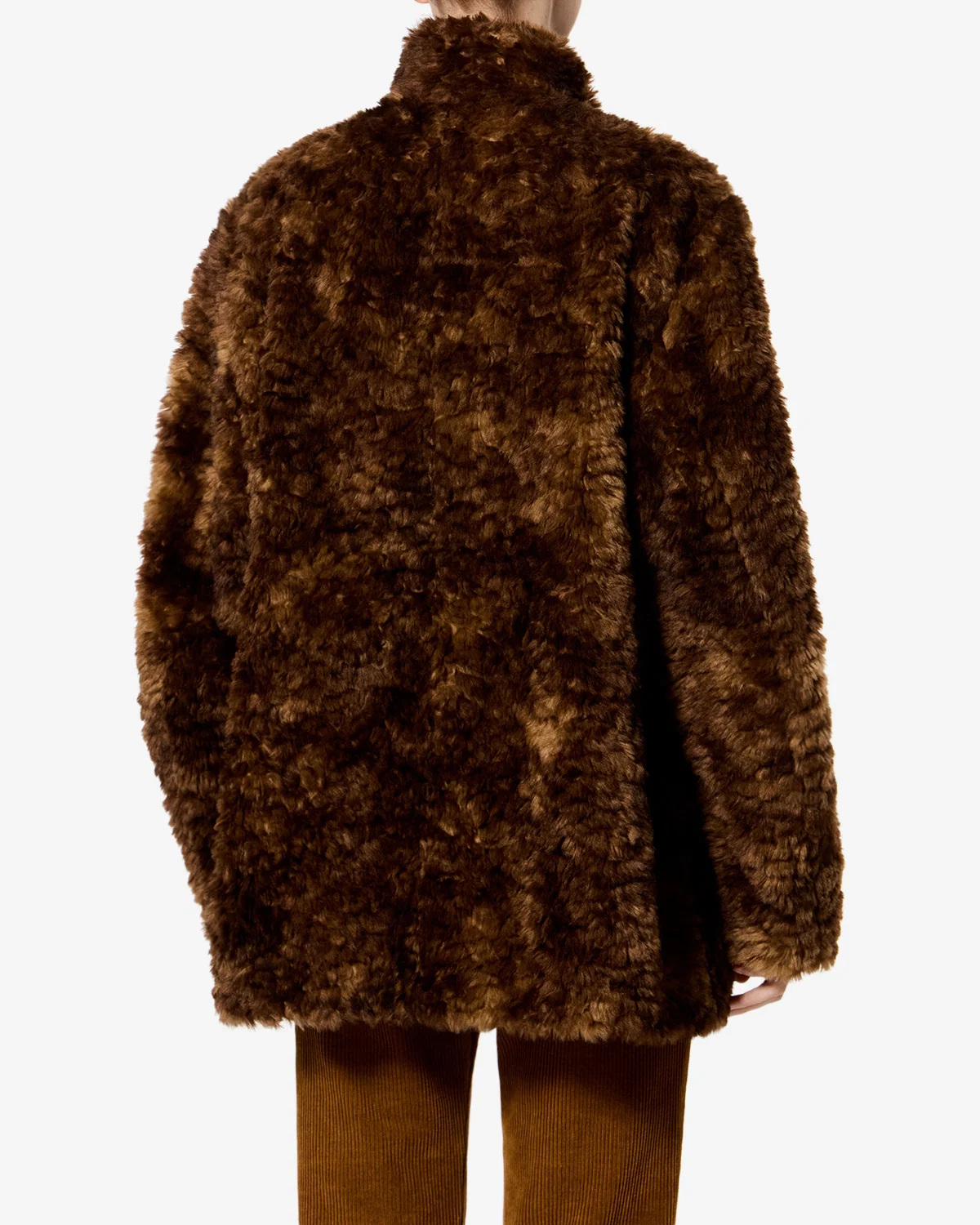 ISABEL MARANT ÉTOILE Jya Fake Fur Jacket FR40 / DE38