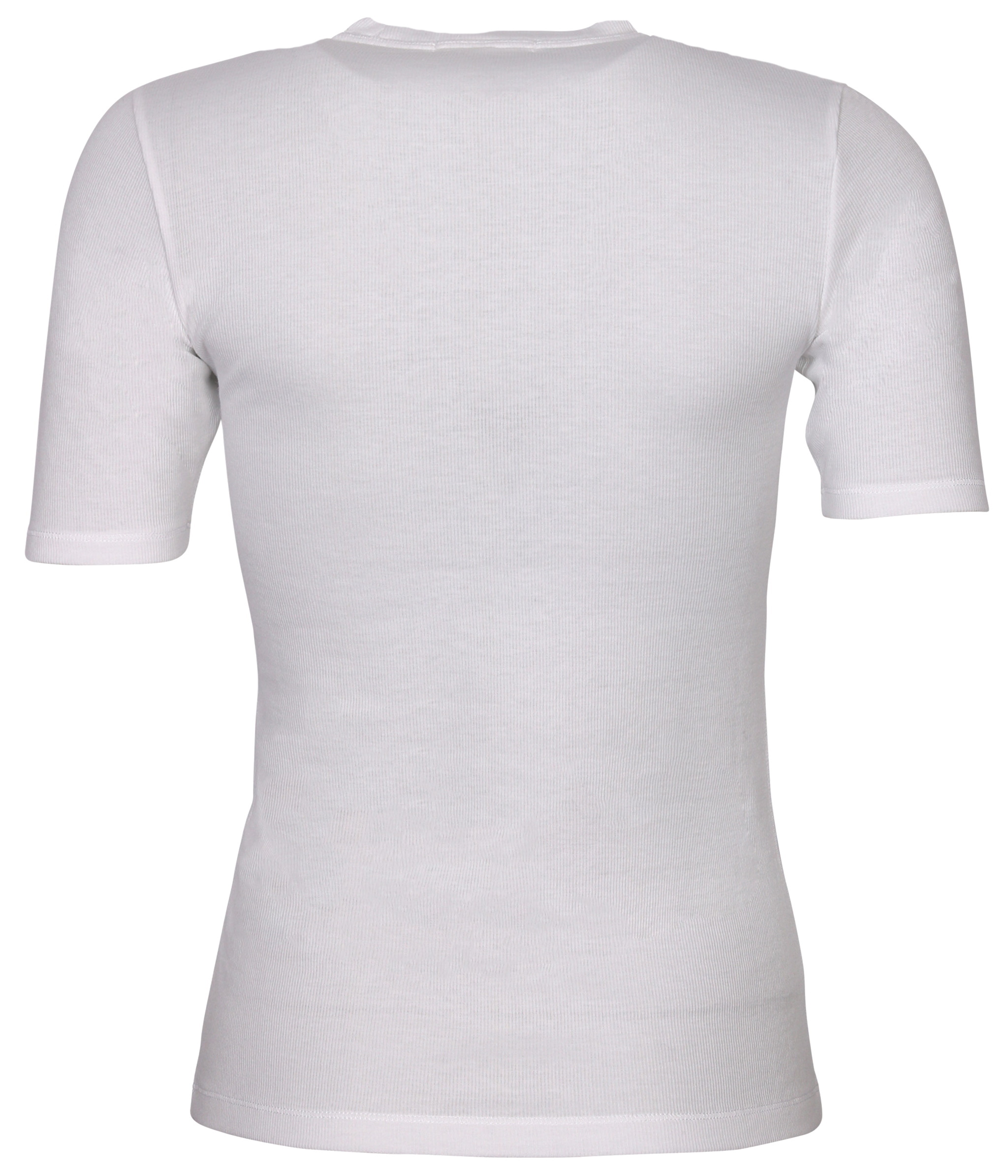 Rag & Bone Rib Slim T-Shirt Kari White
