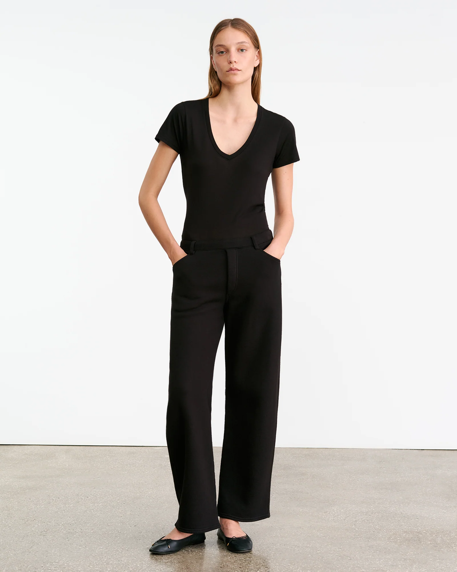 NILI LOTAN Tribeca Sweatpant in Black