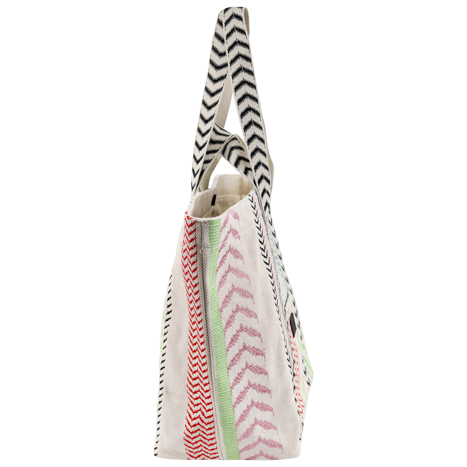 Lala Berlin Tote Anika X-Stitch Multicolor