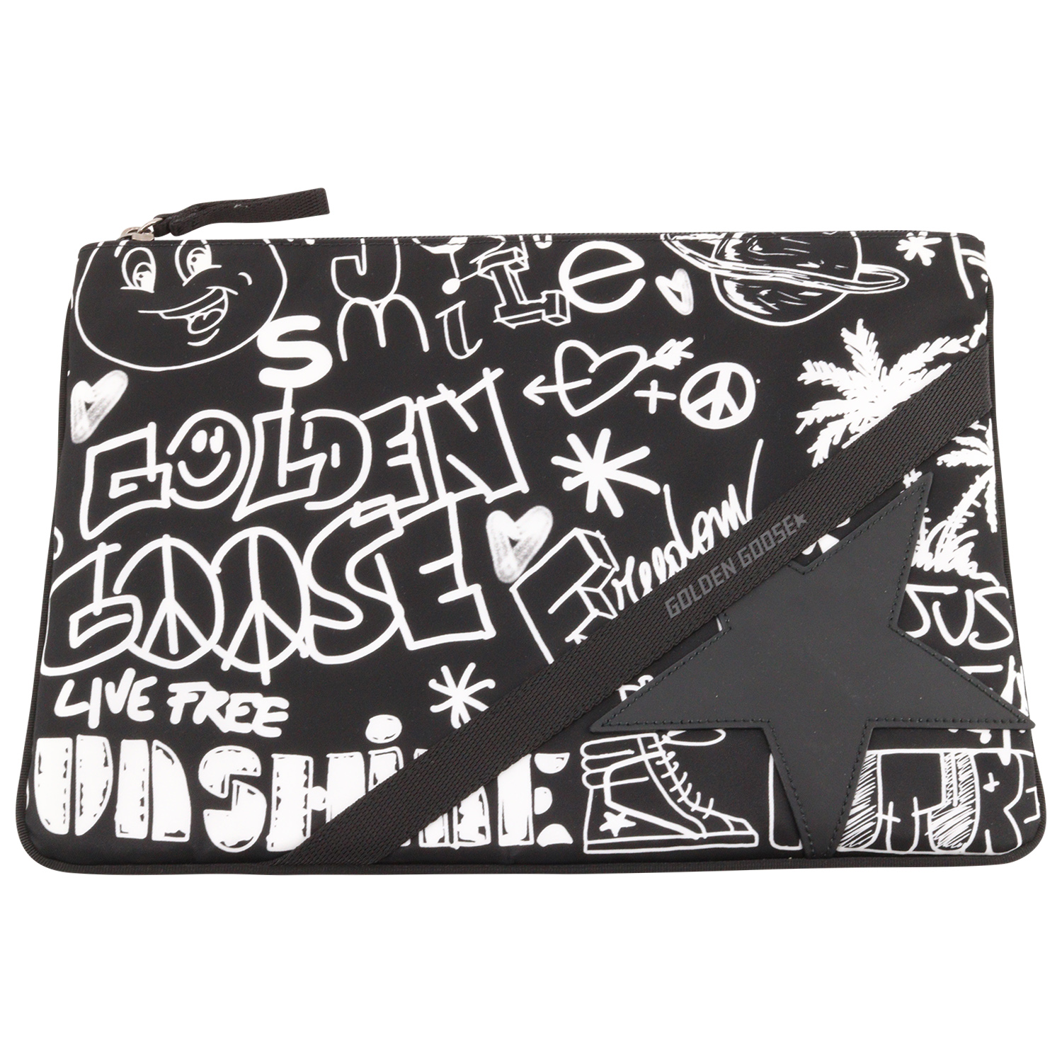 Golden Goose Journey Pouch Large Printed