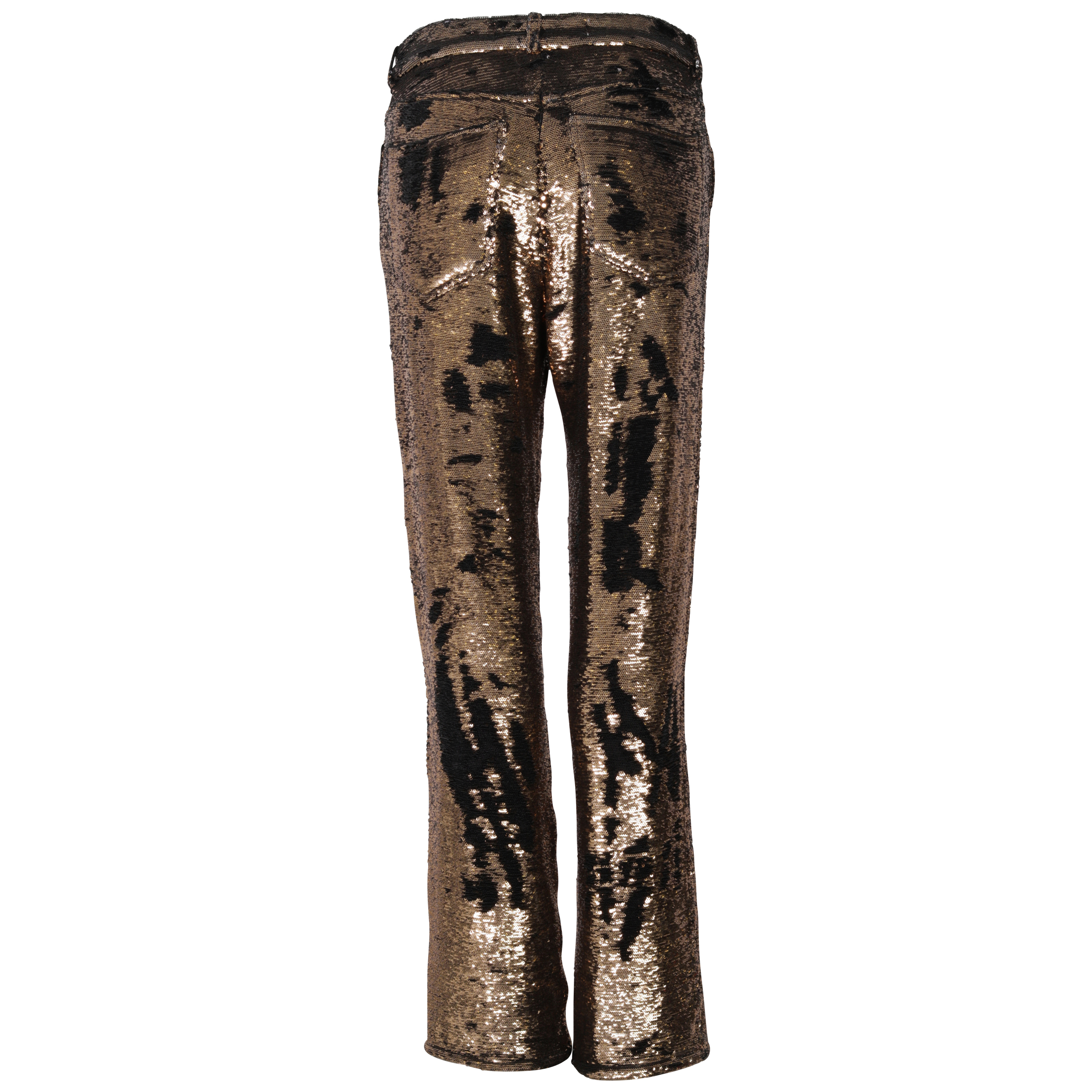 iro pailletten hose gold 40