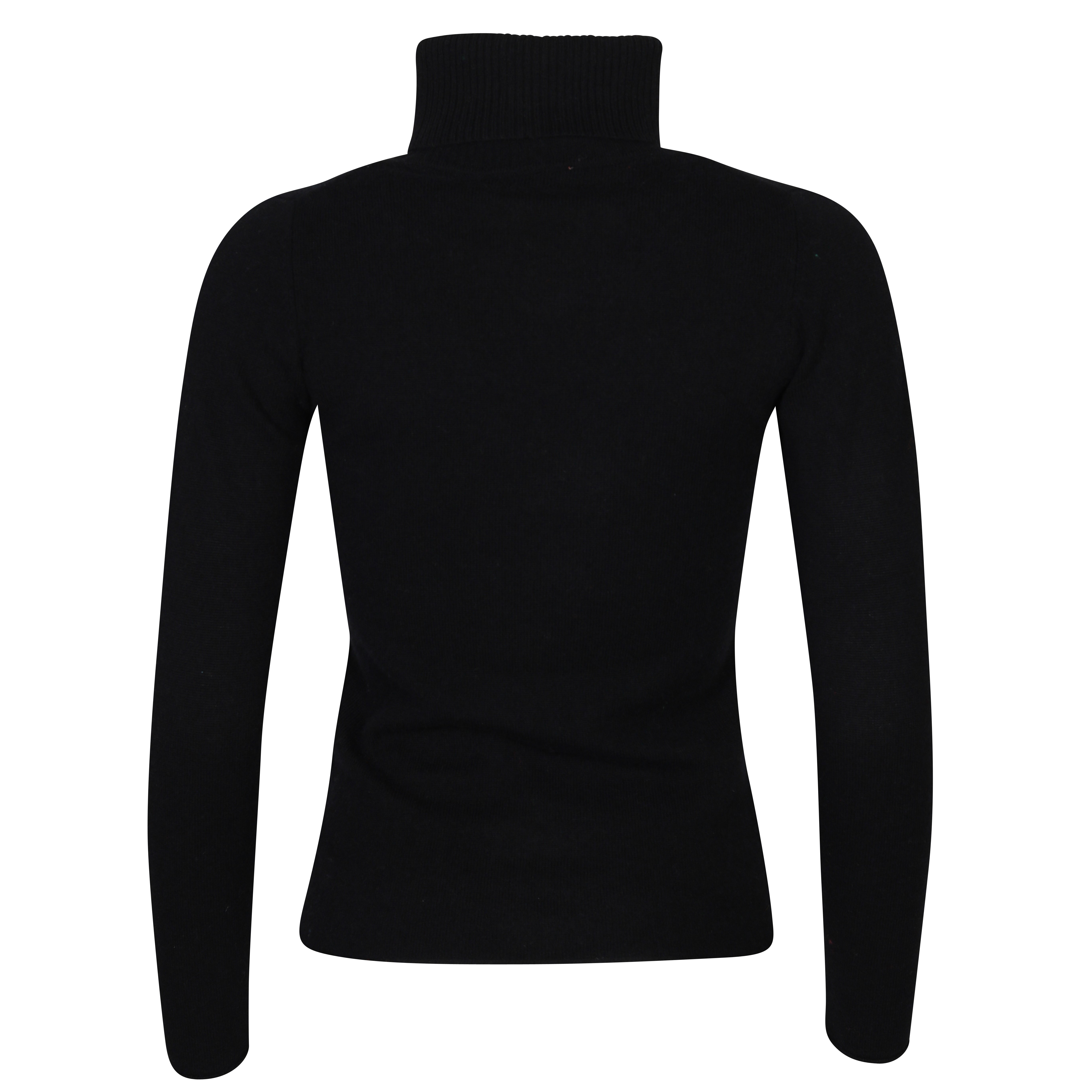 Absolut Cashmere Nina Turtle Neck in Noir S