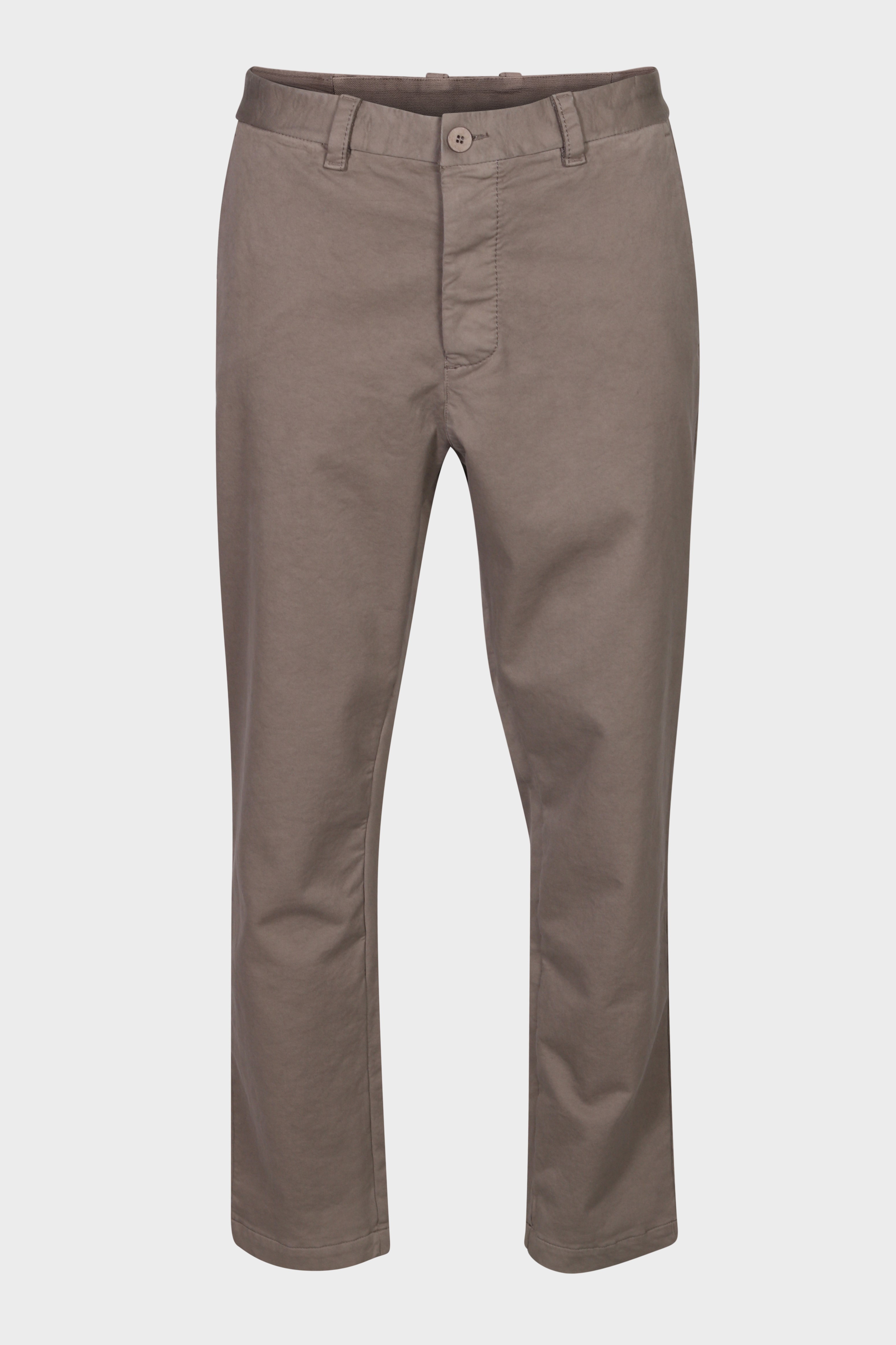 TRANSIT UOMO Cotton Stretch Pant in Light Brown TRANSIT UOMO Cotton Stretch Pant in Light Brown