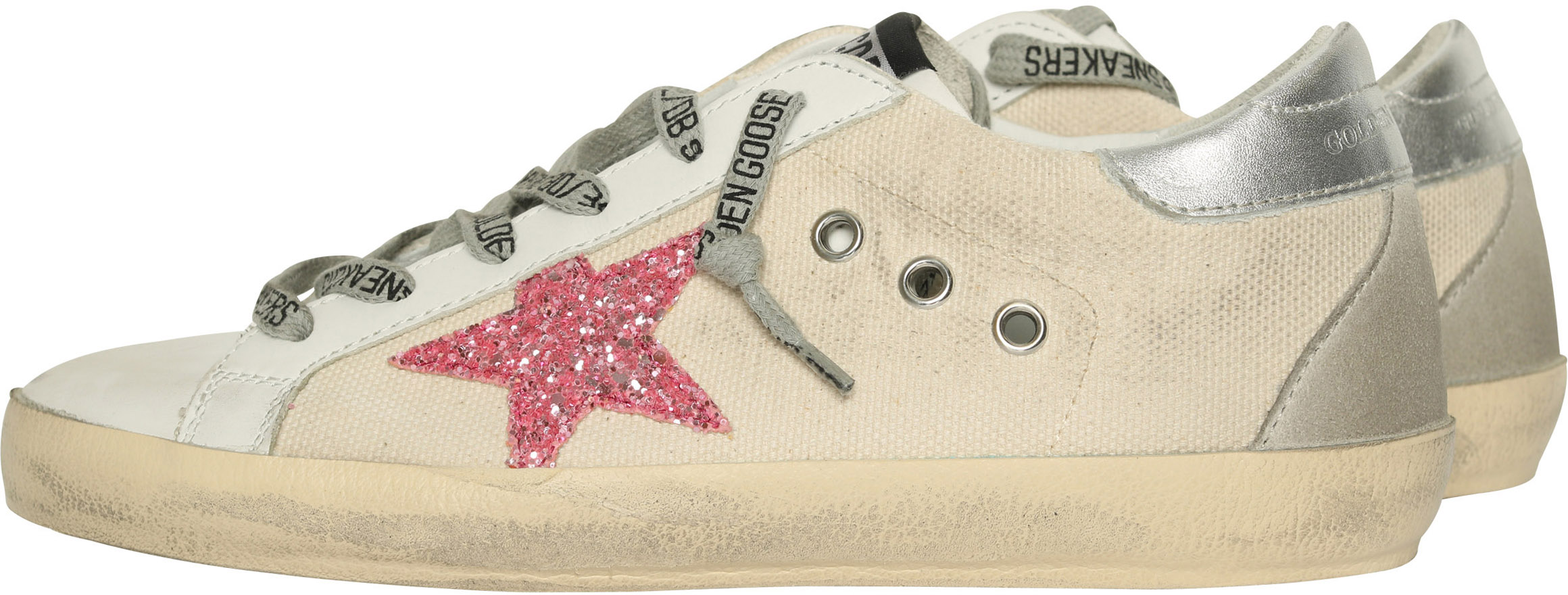 Golden Goose Sneaker Superstar Beige/Pink