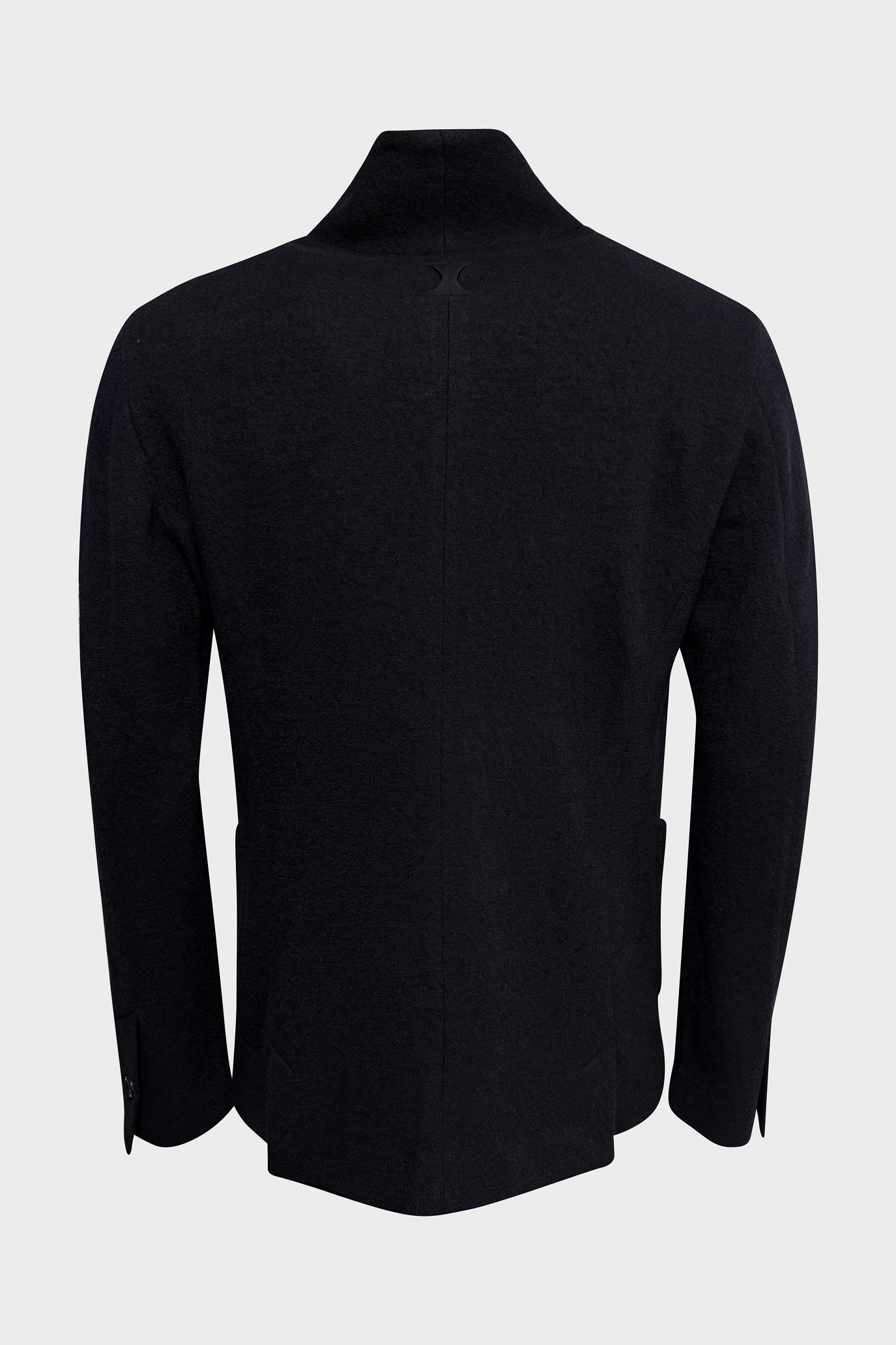 HANNES ROETHER Light Wool Jacket in Navy