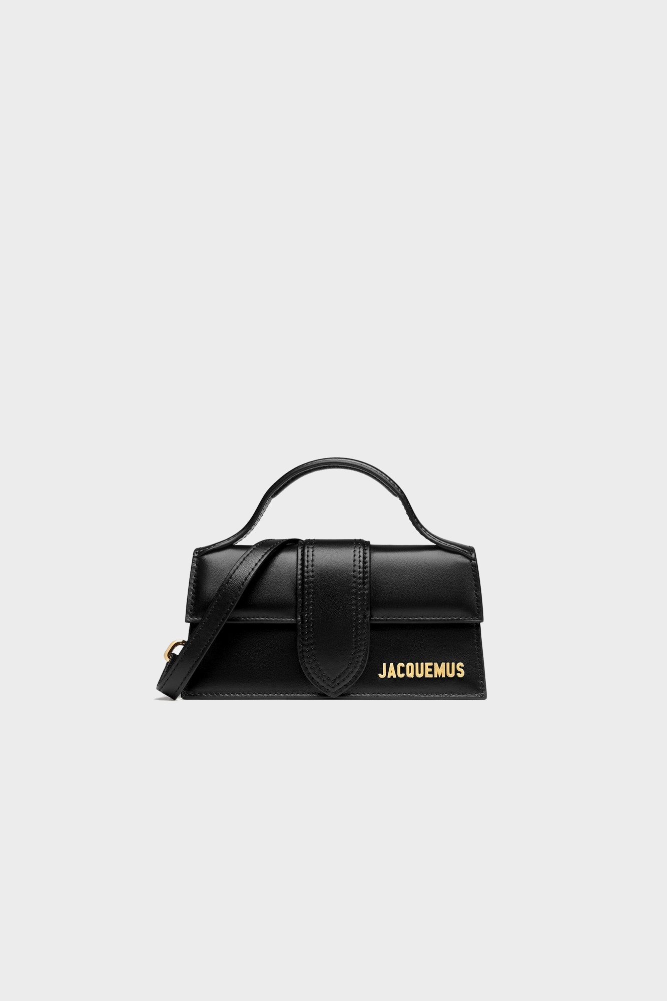 JACQUEMUS The Bambino in Black/Gold