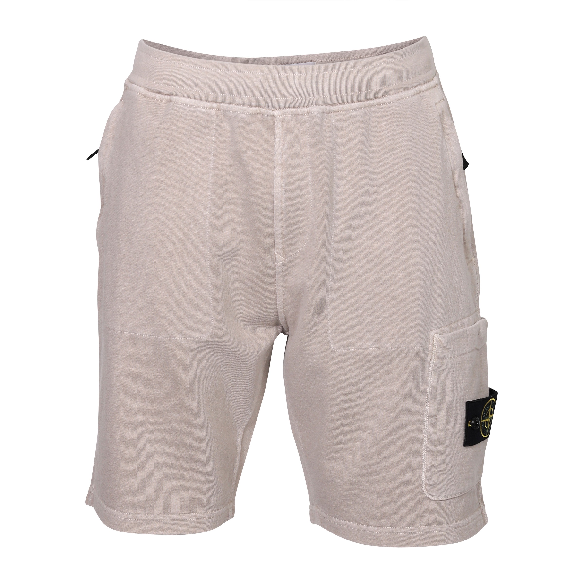 STONE ISLAND Light Sweat Short in Beige
