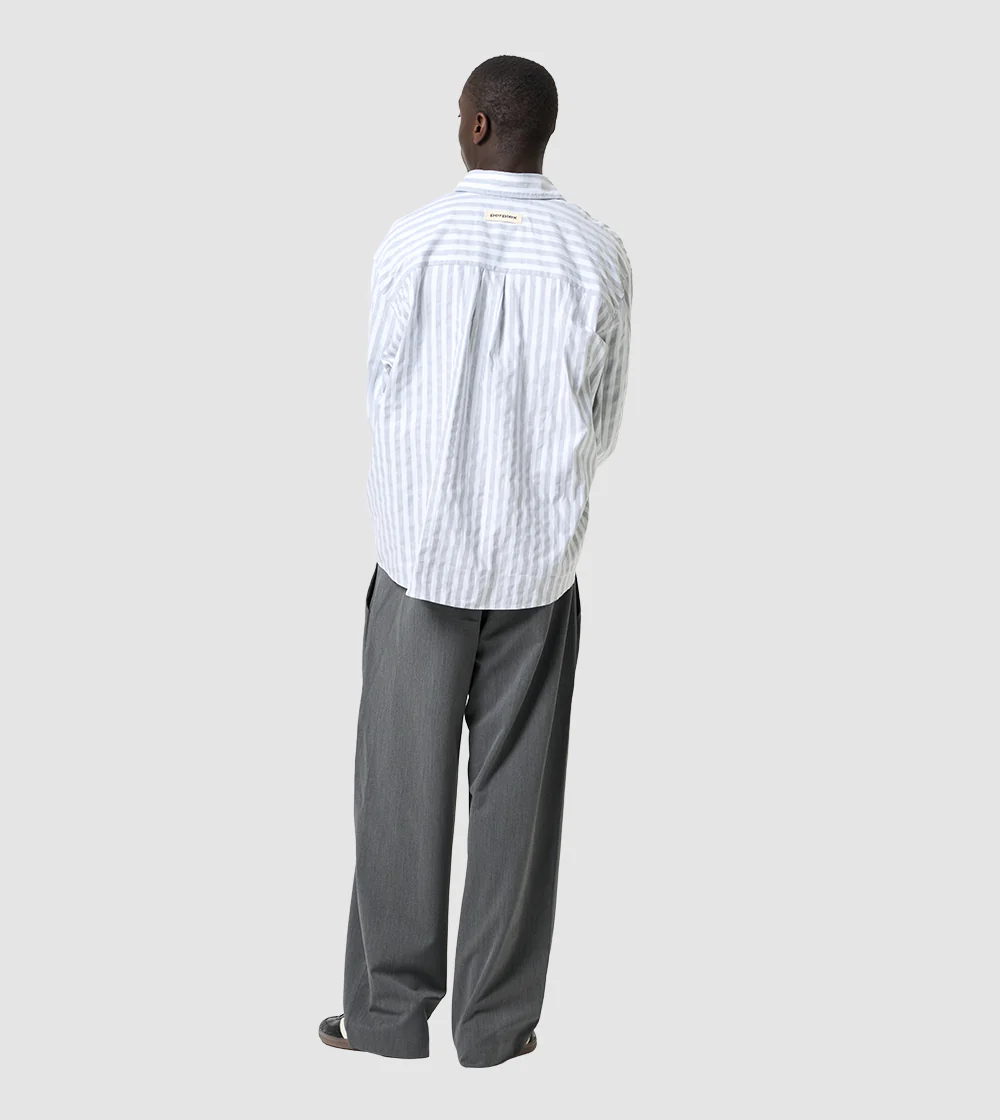 PERPLEX Pleated Pants in Grey