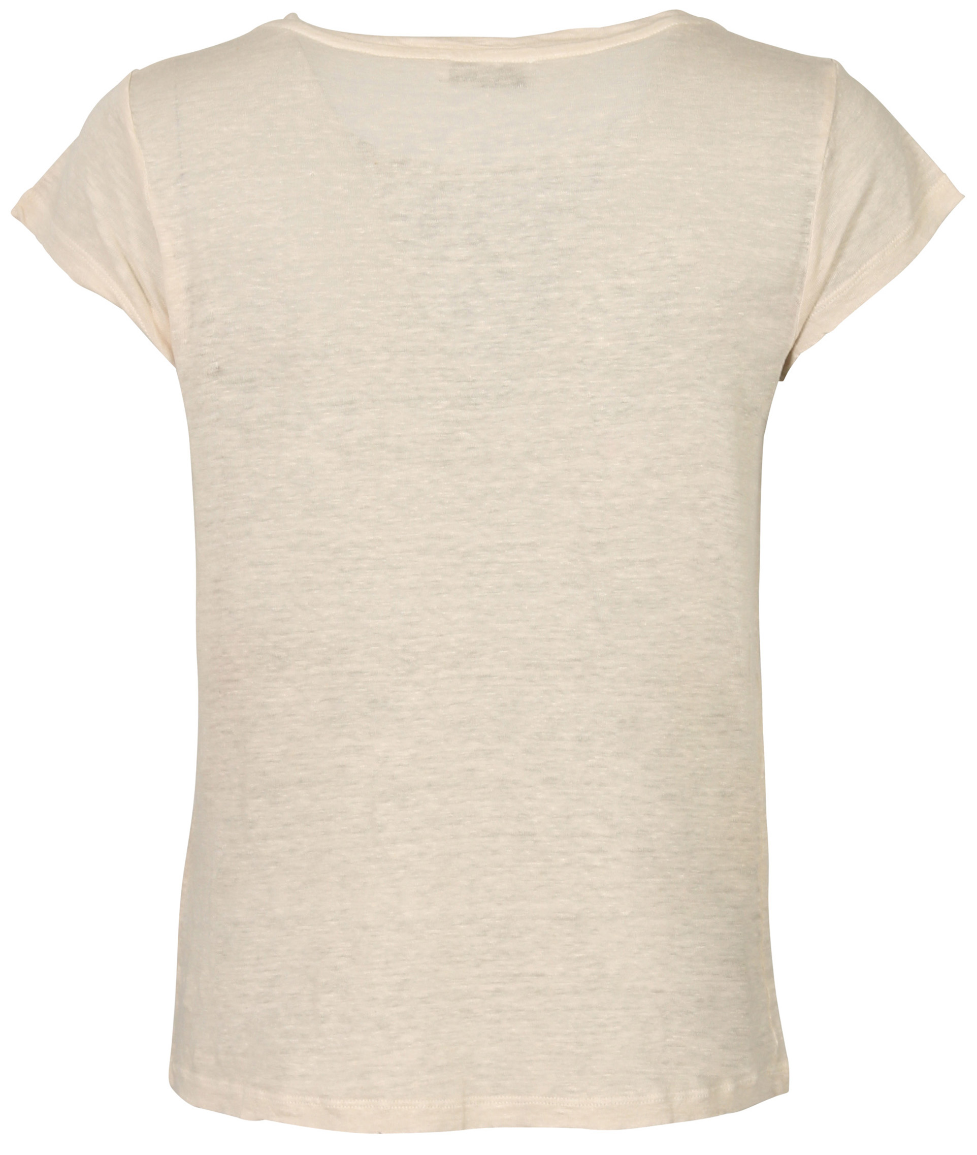 Fine Edge Crew Neck T-Shirt Blush Pink XS