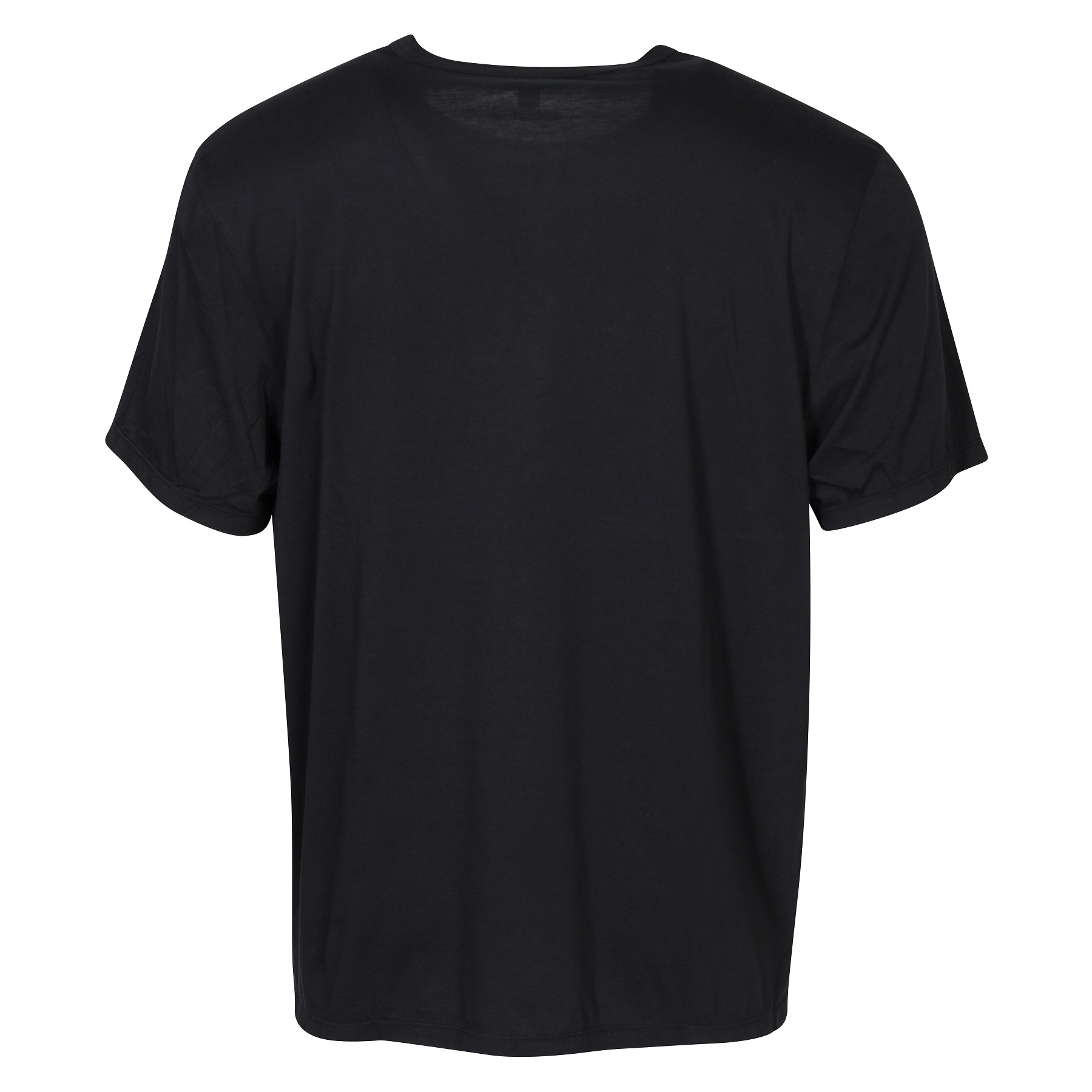 James Perse Elevated Lotus Jersey T-Shirt in Black