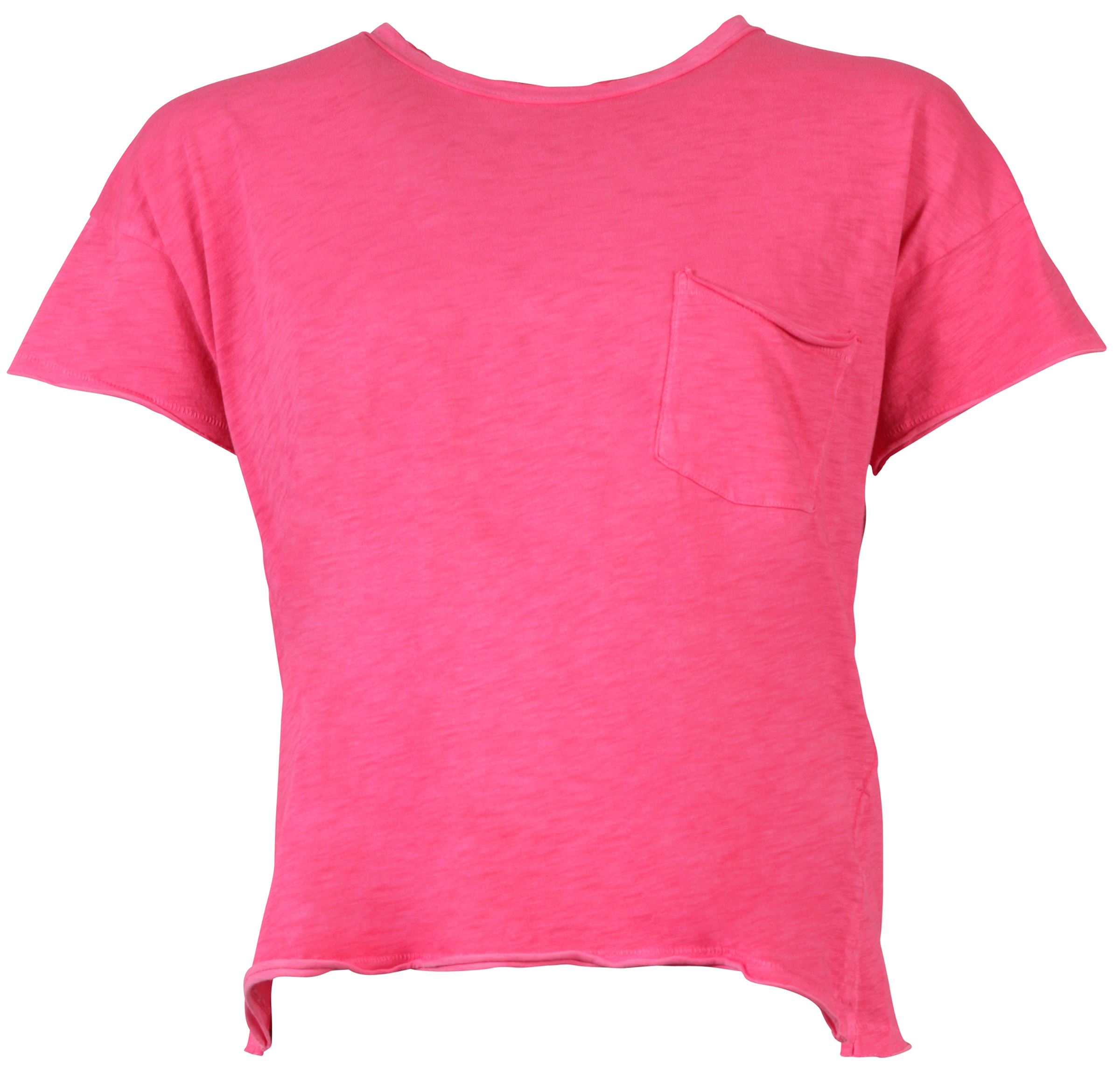 Rag & Bone T-Shirt Rundhals pink XS