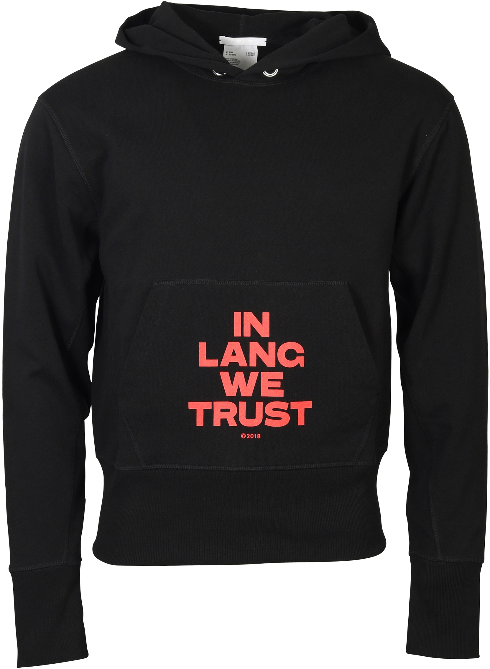 Helmut Lang Trust Hoodie Black M