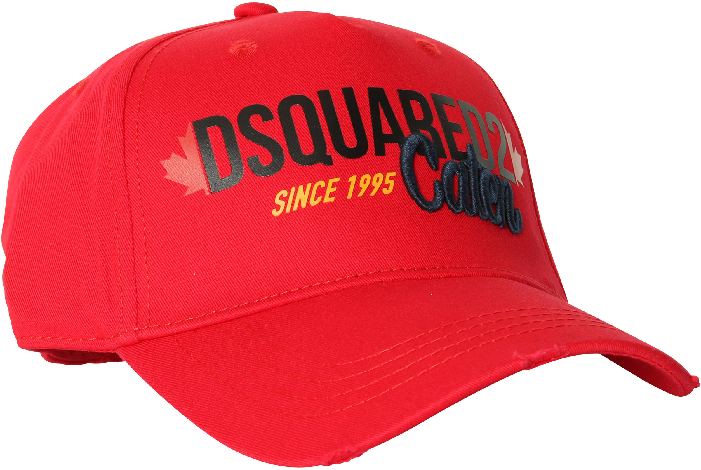 Dsquared Baseball Cap Gabardine Red