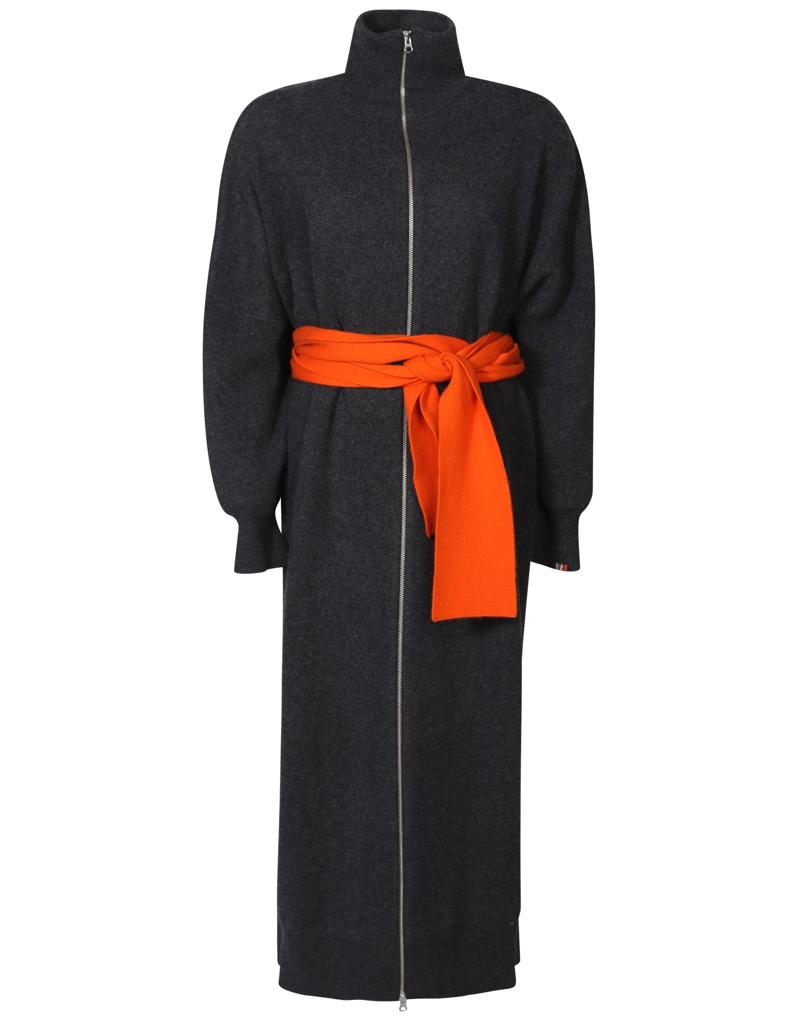EXTREME CASHMERE Skirt Twirl No°313 in Dark Grey Melange