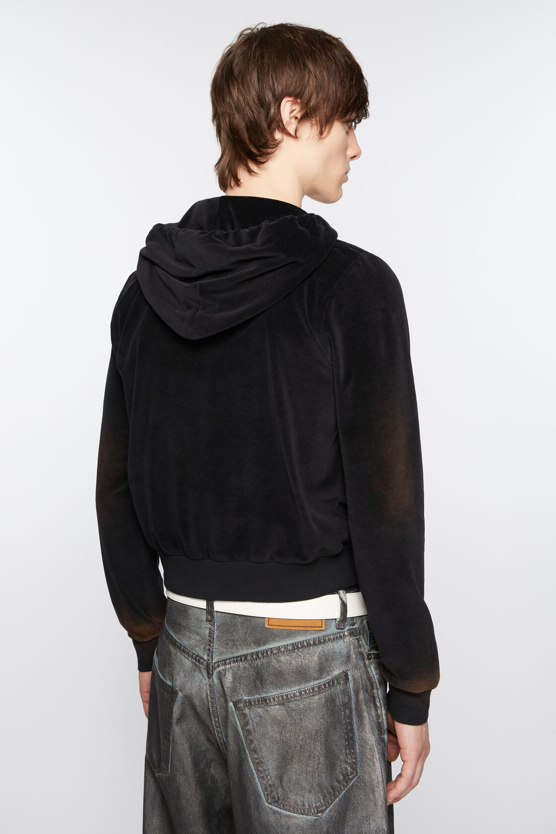 ACNE STUDIOS Nikki Hoodie in Black M