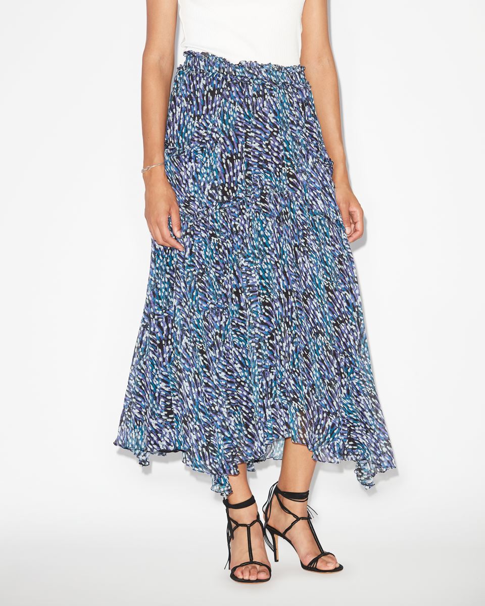 ISABEL MARANT ÉTOILE Veronique Skirt in Midnight FR38 / DE36