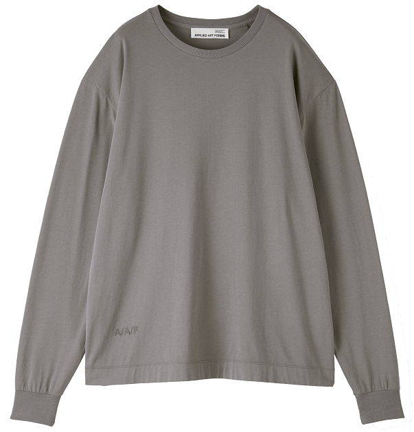 APPLIED ART FORMS Longsleeve in Light Charcoal M