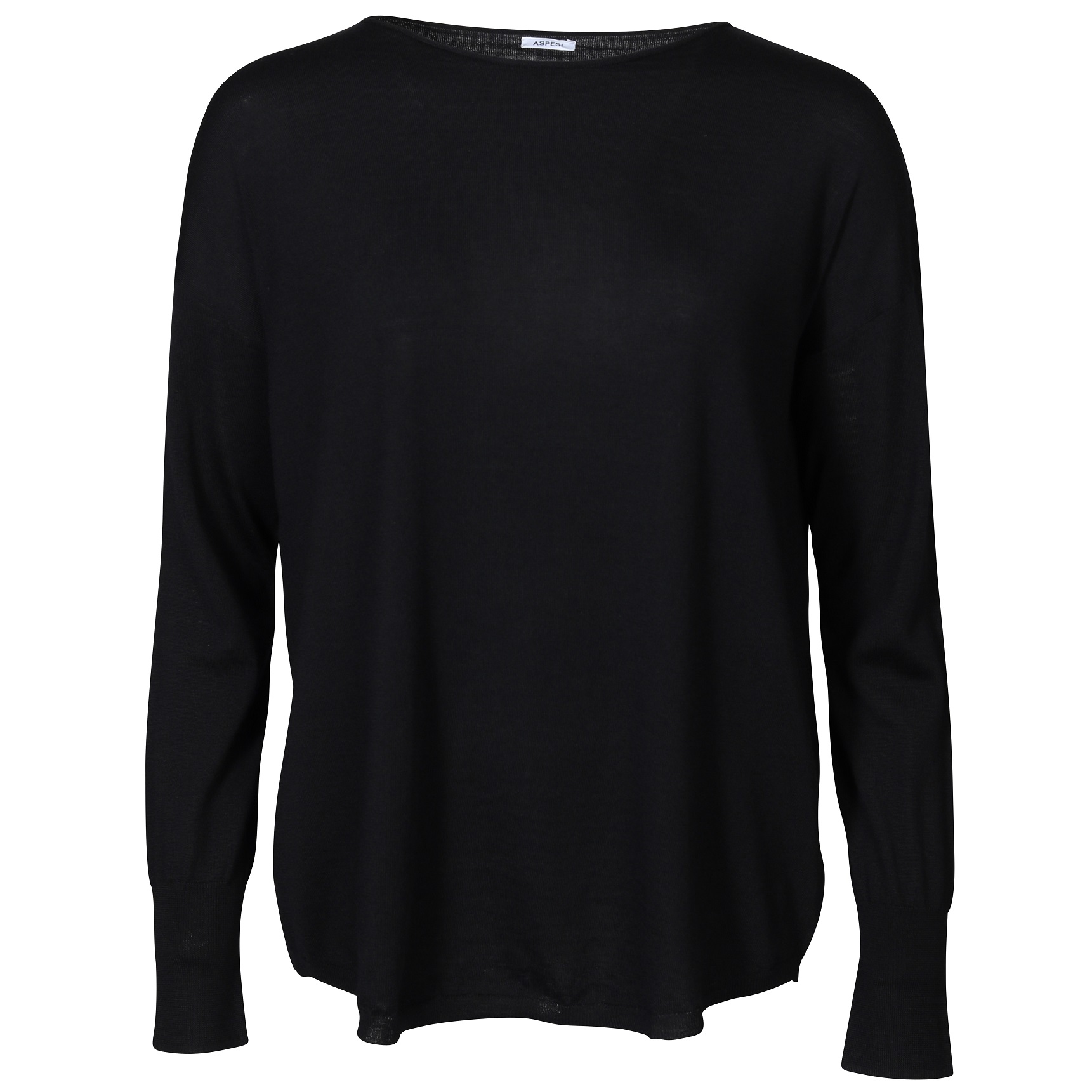 ASPESI Wool Sweater in Black IT40 / DE34