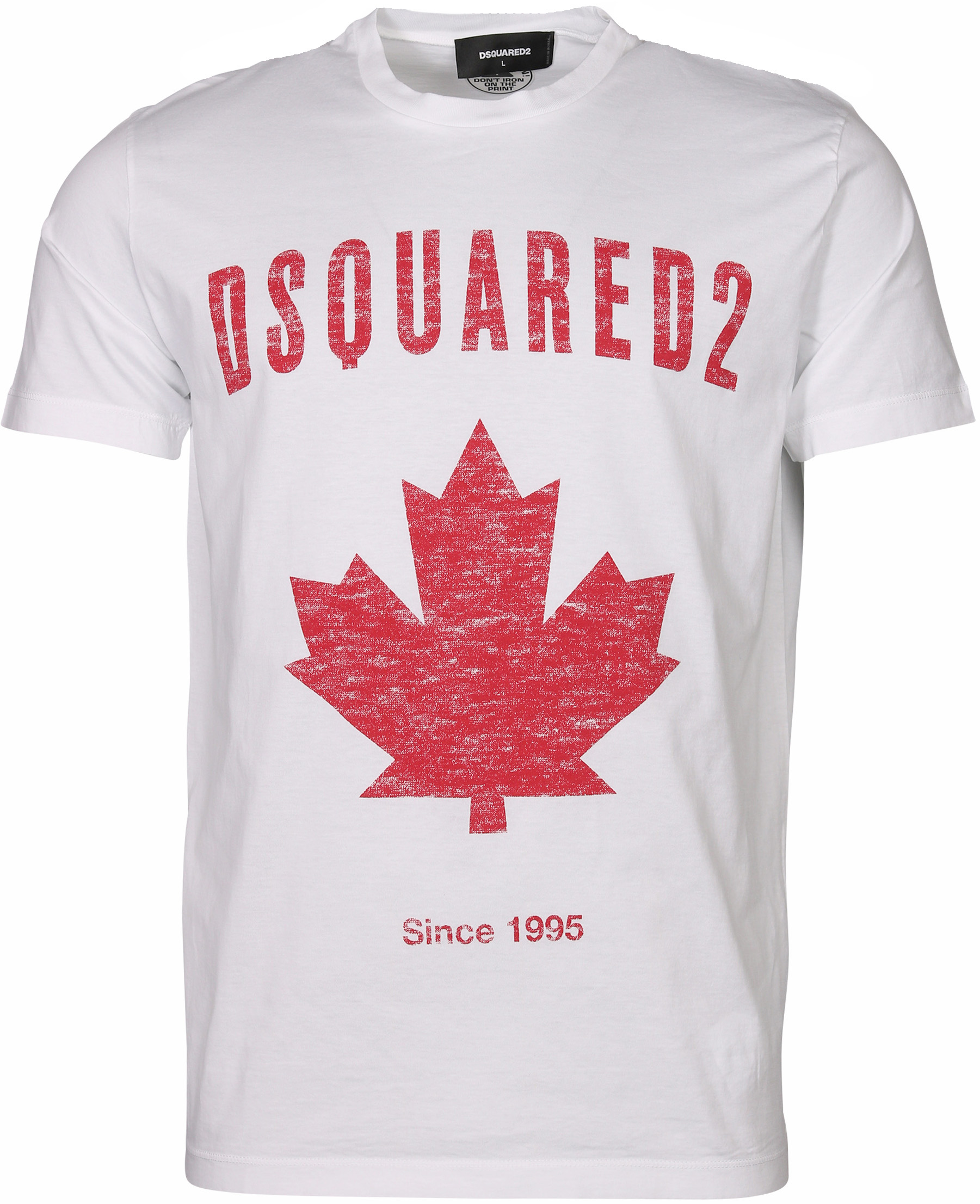 Dsquared T-Shirt White Printed