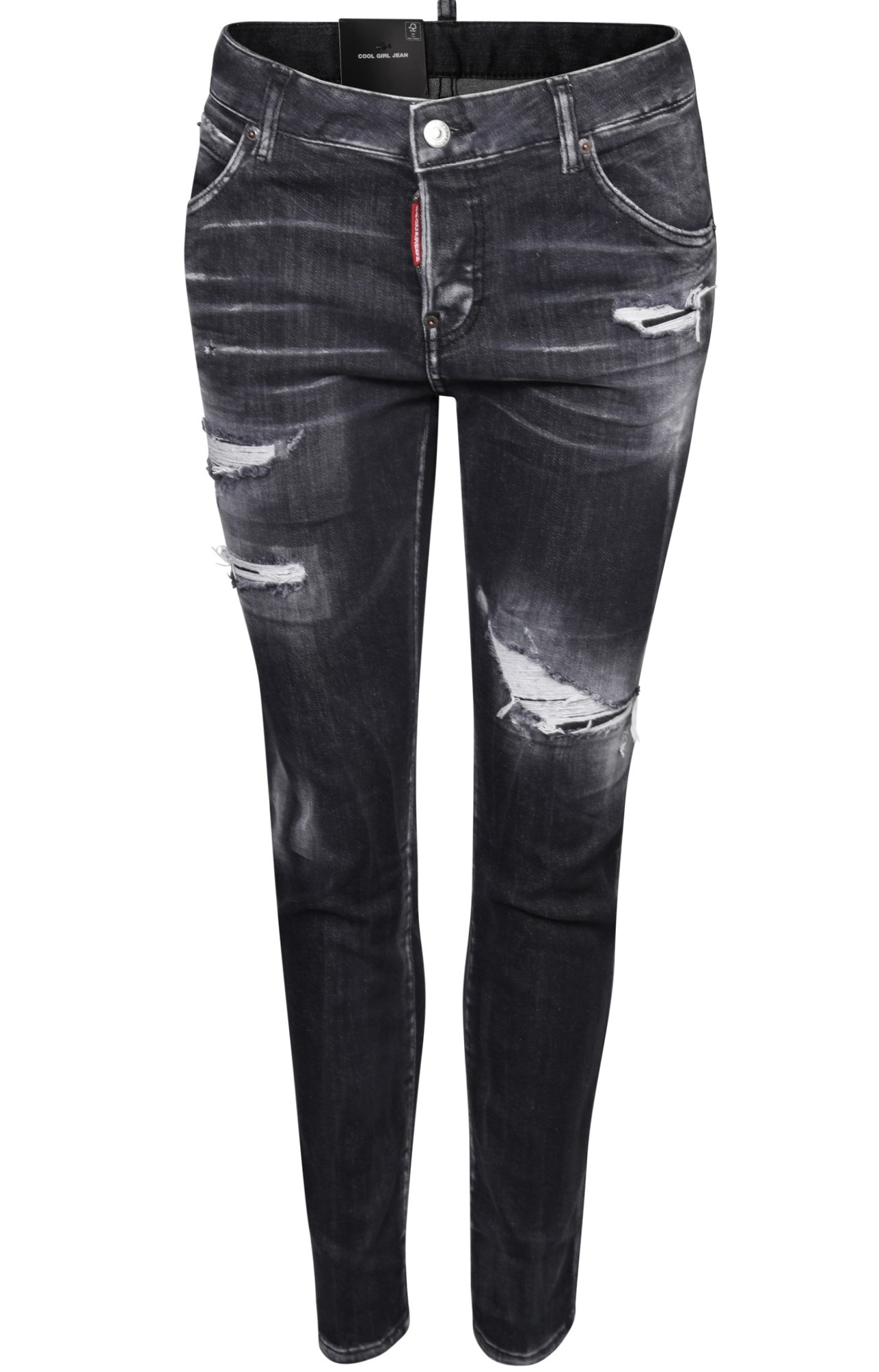 DSQUARED2 Cool Girl Jeans in Washed Black DSQUARED2 Cool Girl Jeans in Washed Black