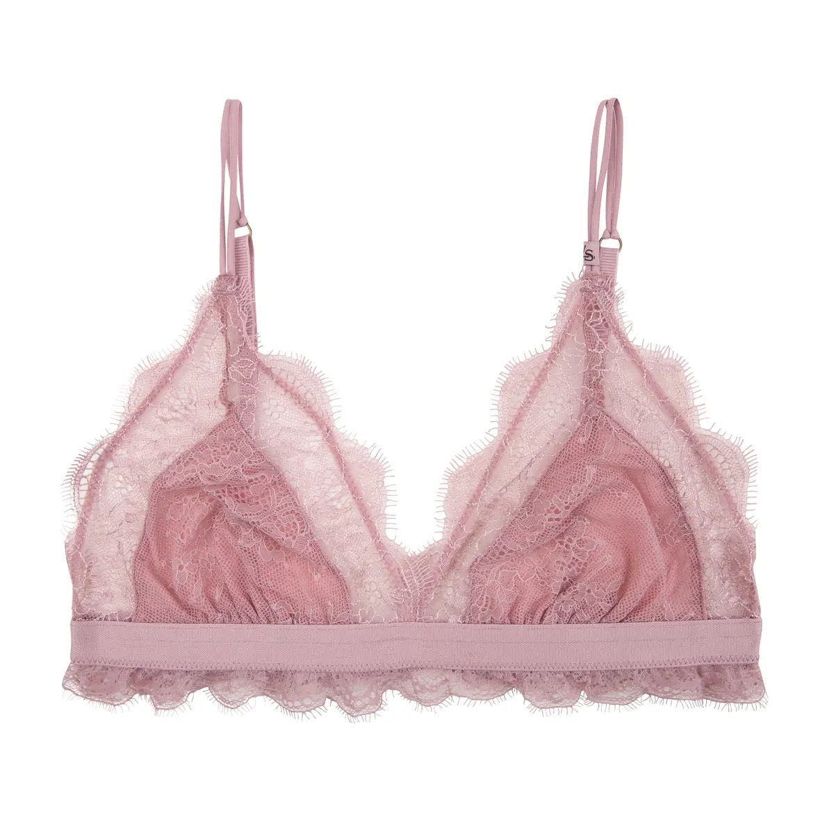 Love Stories Bra Bralette Love Lacy Mauve Pink 85A/B