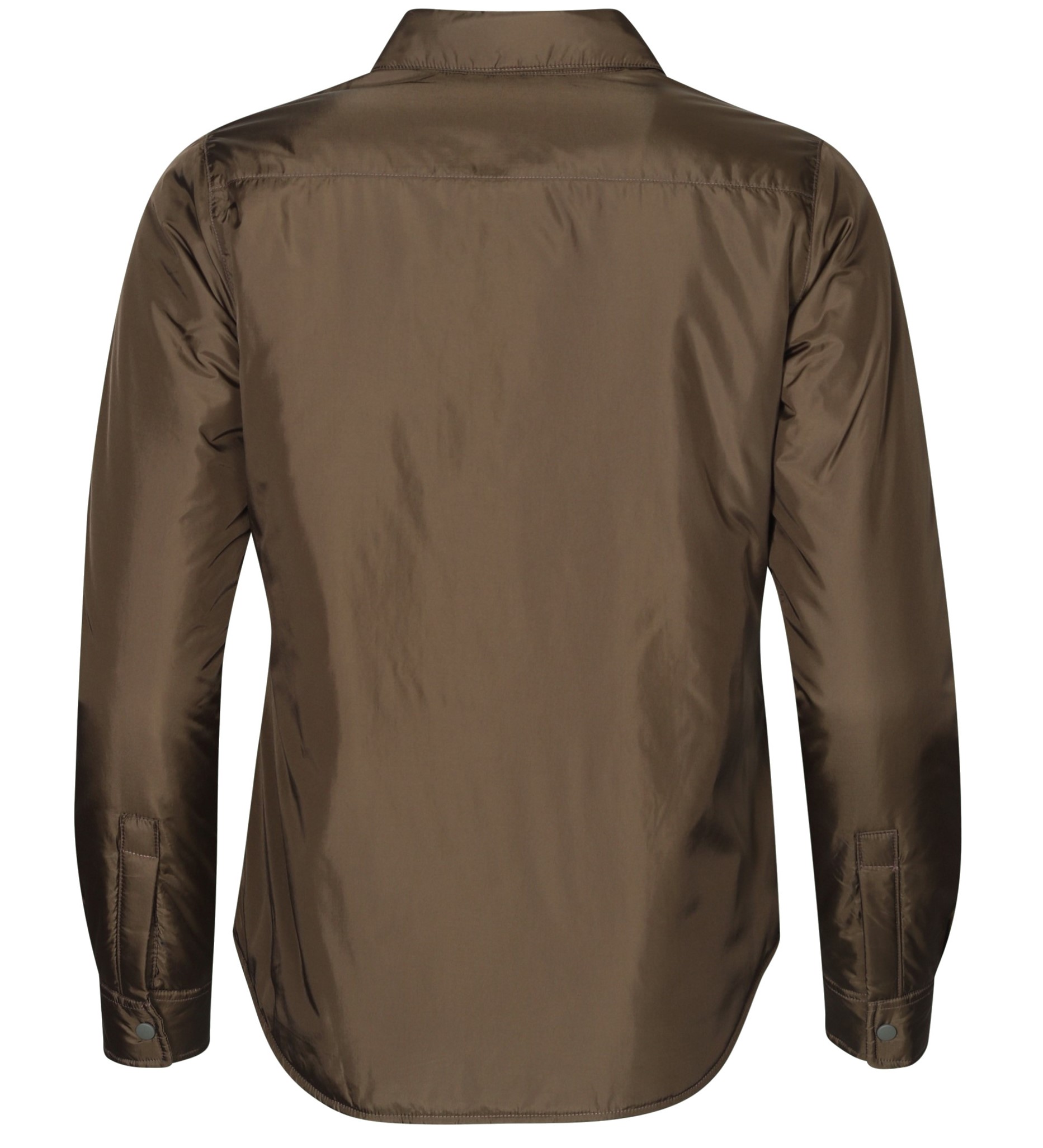 ASPESI Soft Padded Overshirt Glue in Olive L