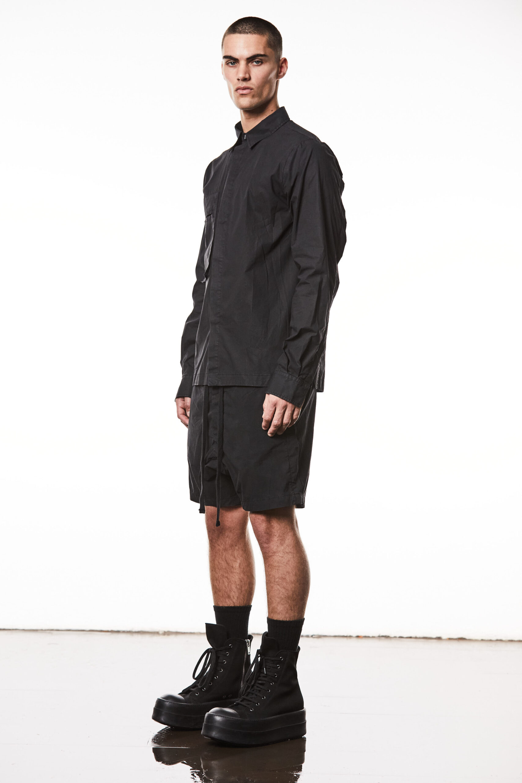 THOM KROM Cottonstretch Short in Black THOM KROM Cottonstretch Short in Black XL