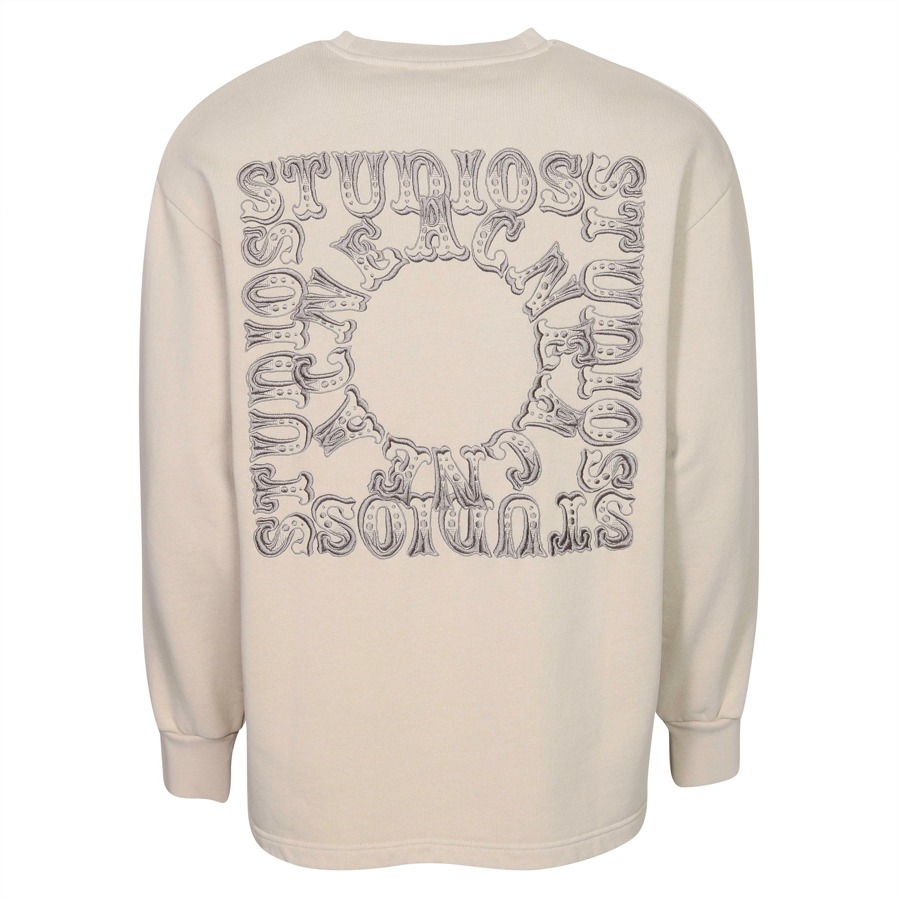 Acne Studios Sweatshirt Backprint in Dusty Green L