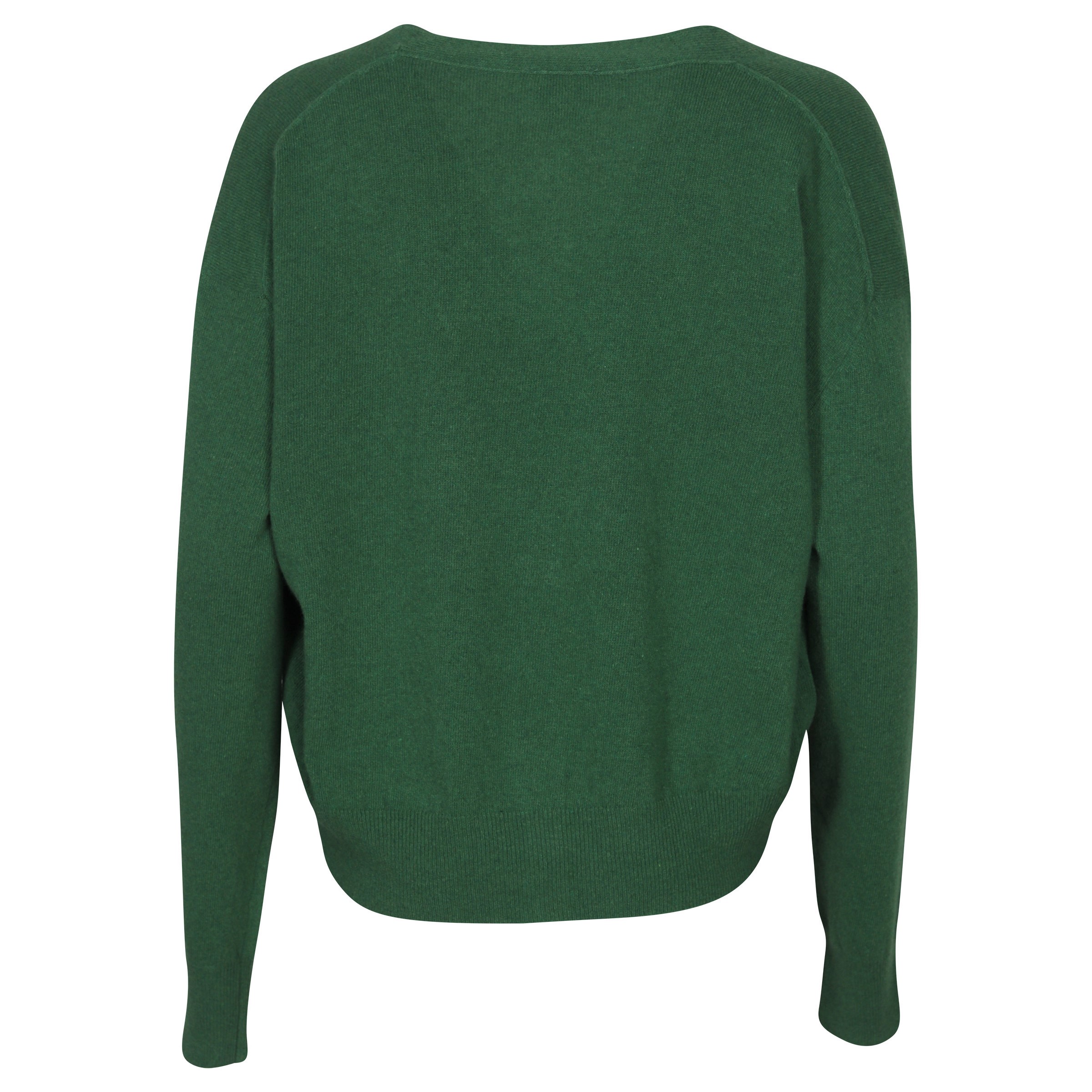 Phiili Recycled Cashmere Cardigan in Green S/M