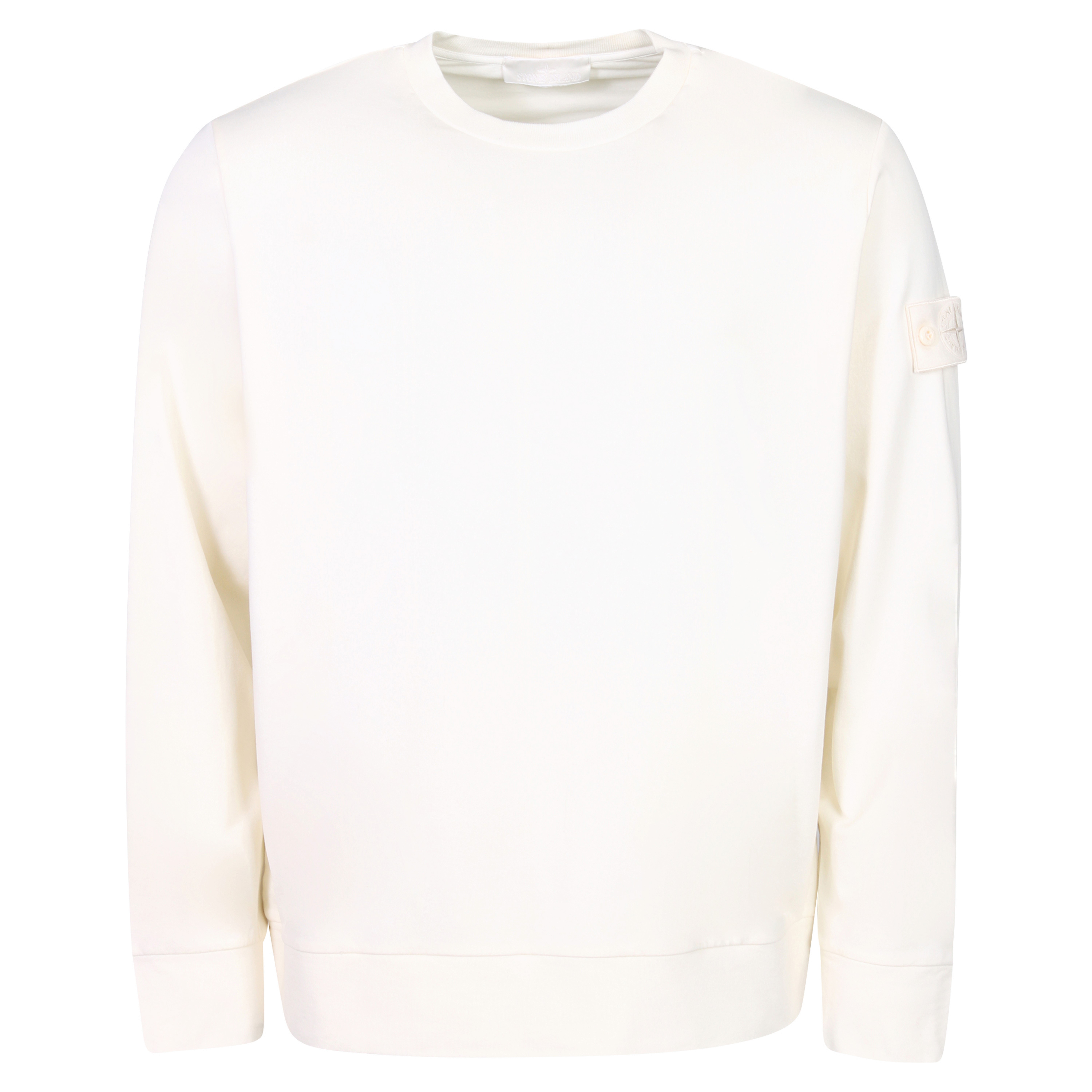 Stone Island Ghost Piece Sweatshirt in Cream
