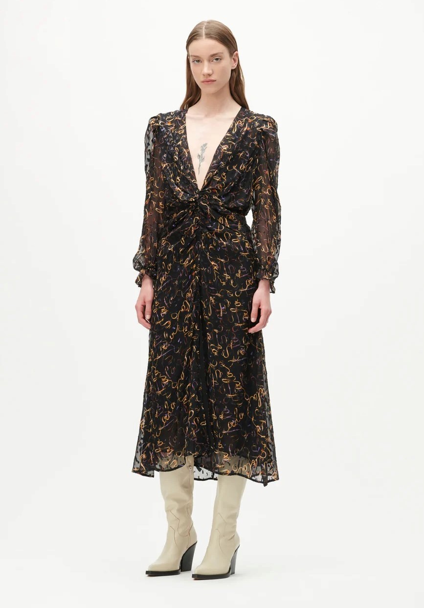 Lala Berlin Dress Lalagram Dark L