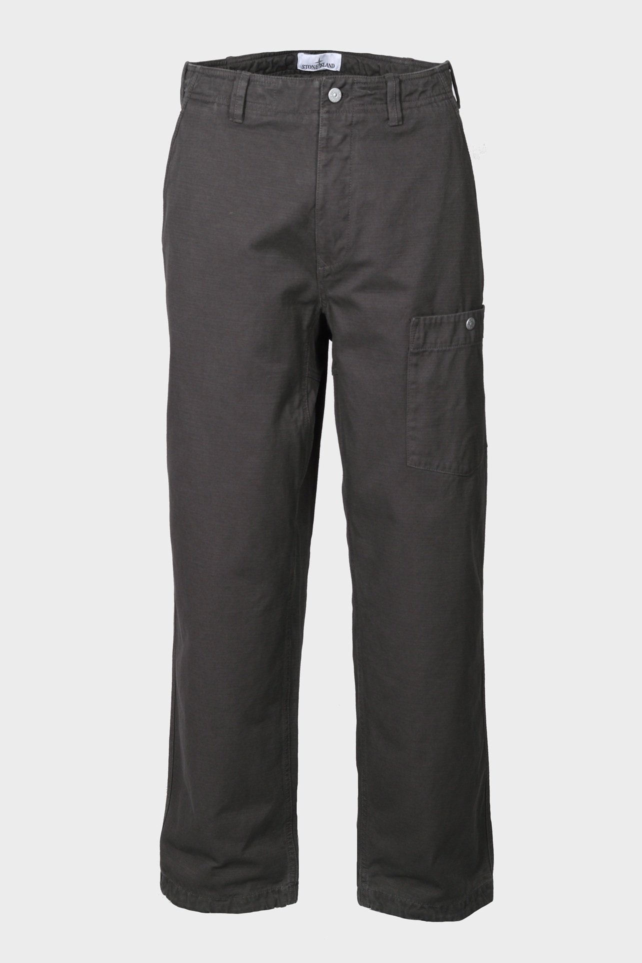 STONE ISLAND MARINA Loose Fit Pant in Dark Grey