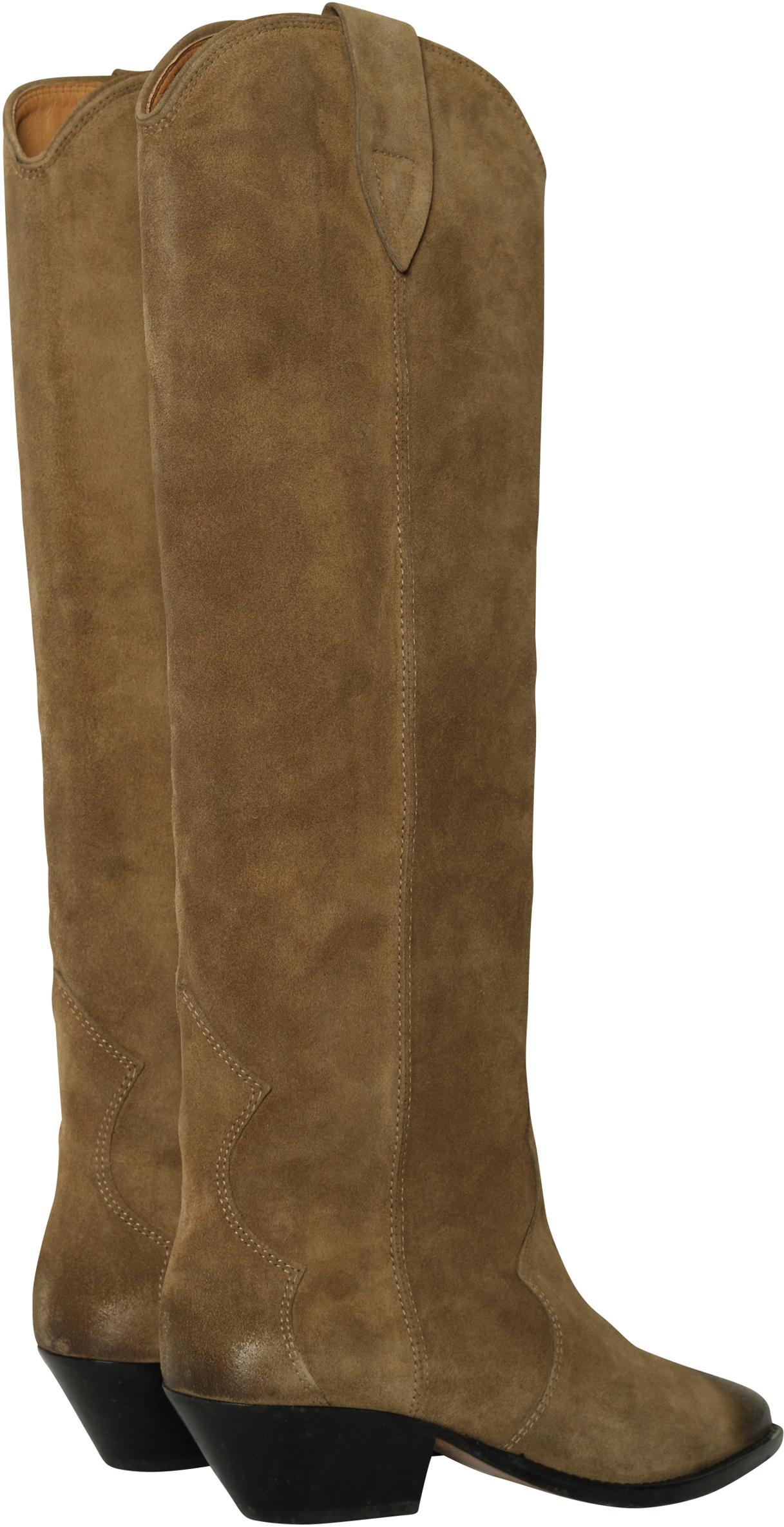 Isabel Marant High Boots Denvee Taupe 39