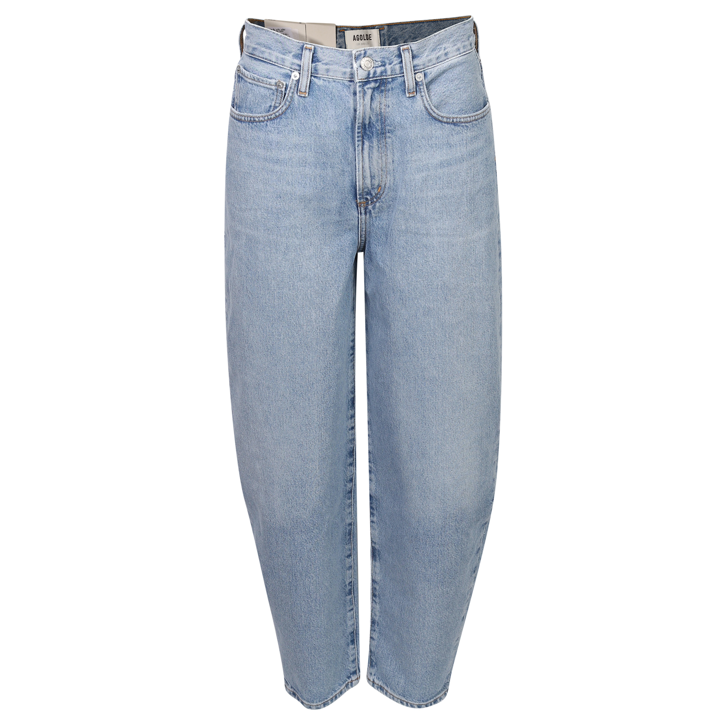 Agolde Jeans Ballon Light Blue Washed